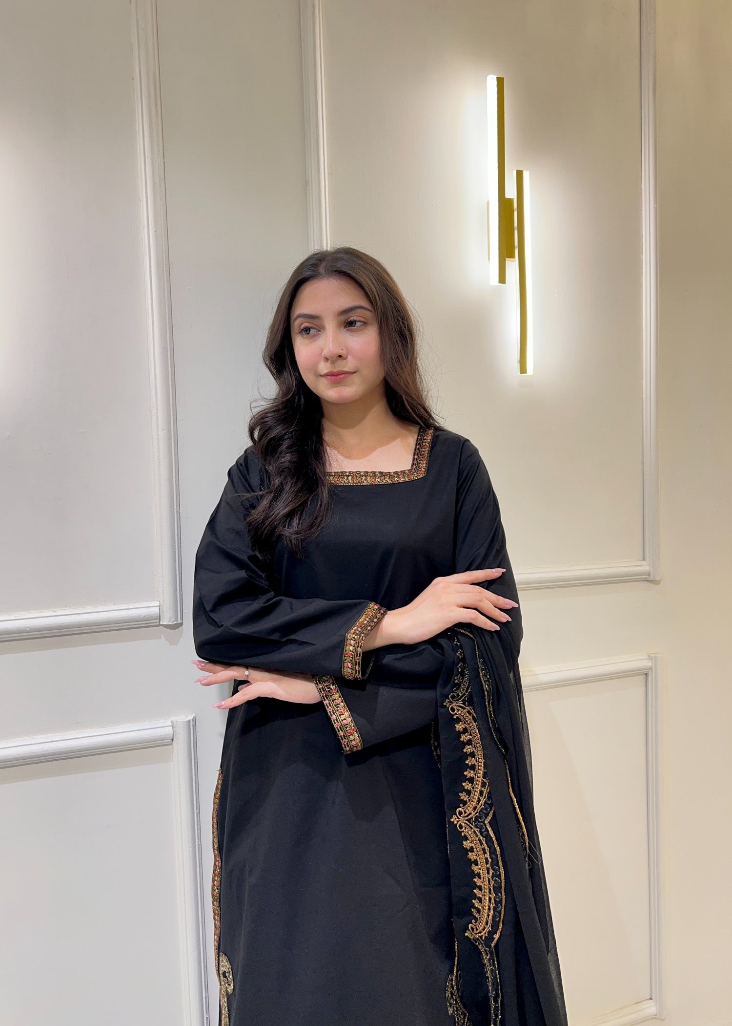 Maharani Official Black Elegance / Women 3pcs