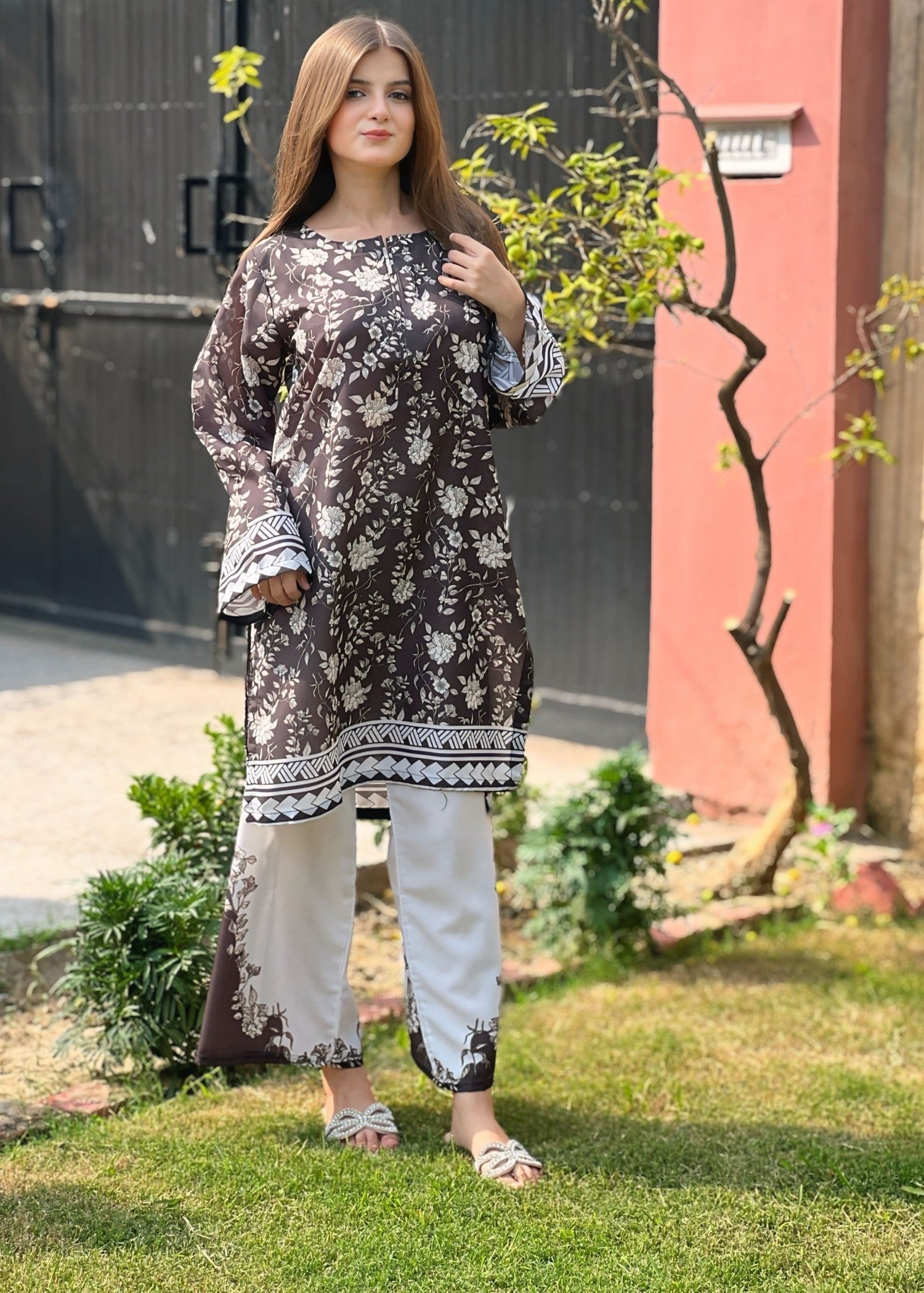 Tehzeeb Libas AINA STITCHED CORD SET Women 2pcs