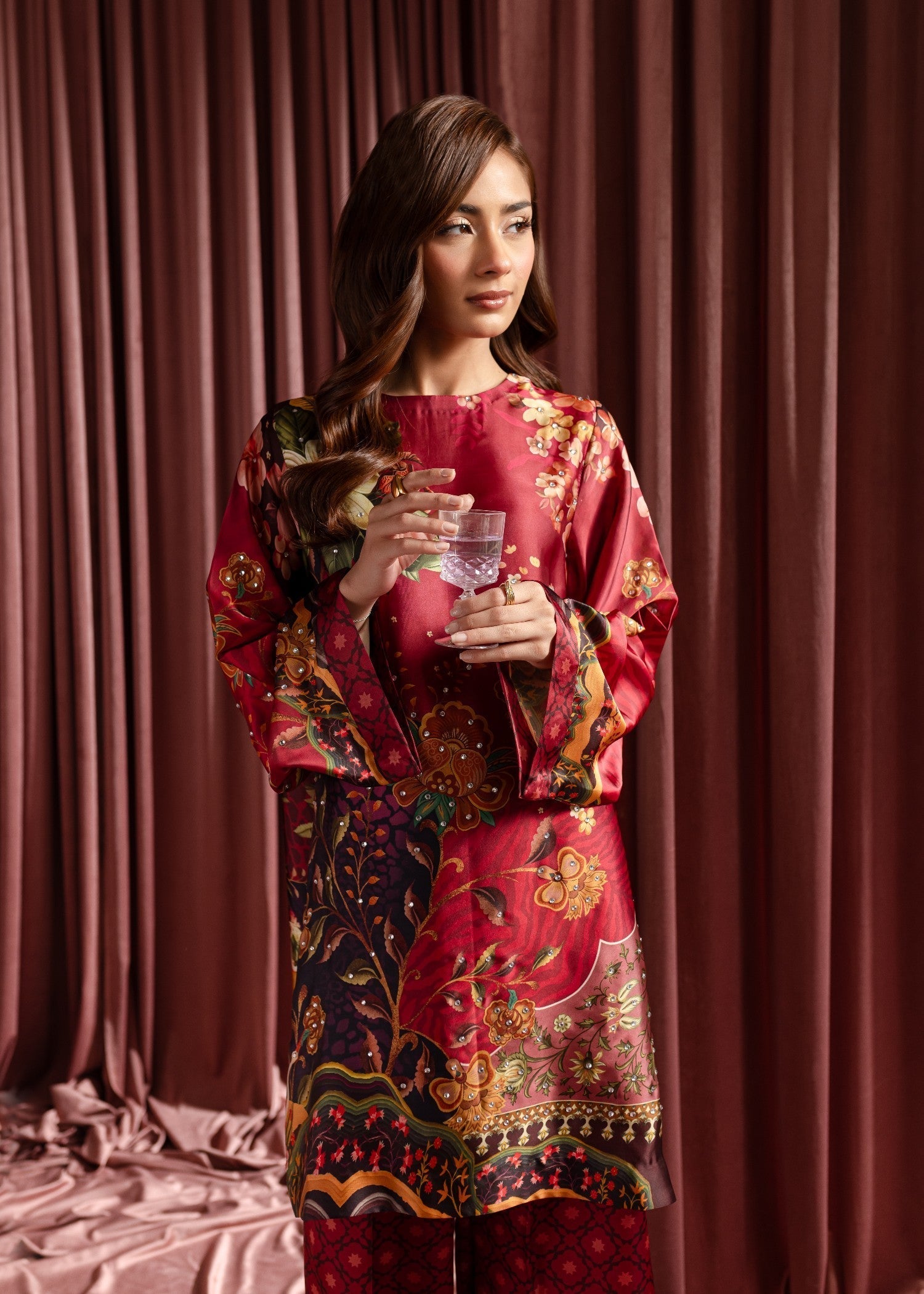 Marjjan MP 32 (Mehroon Magenda) Women 2pcs