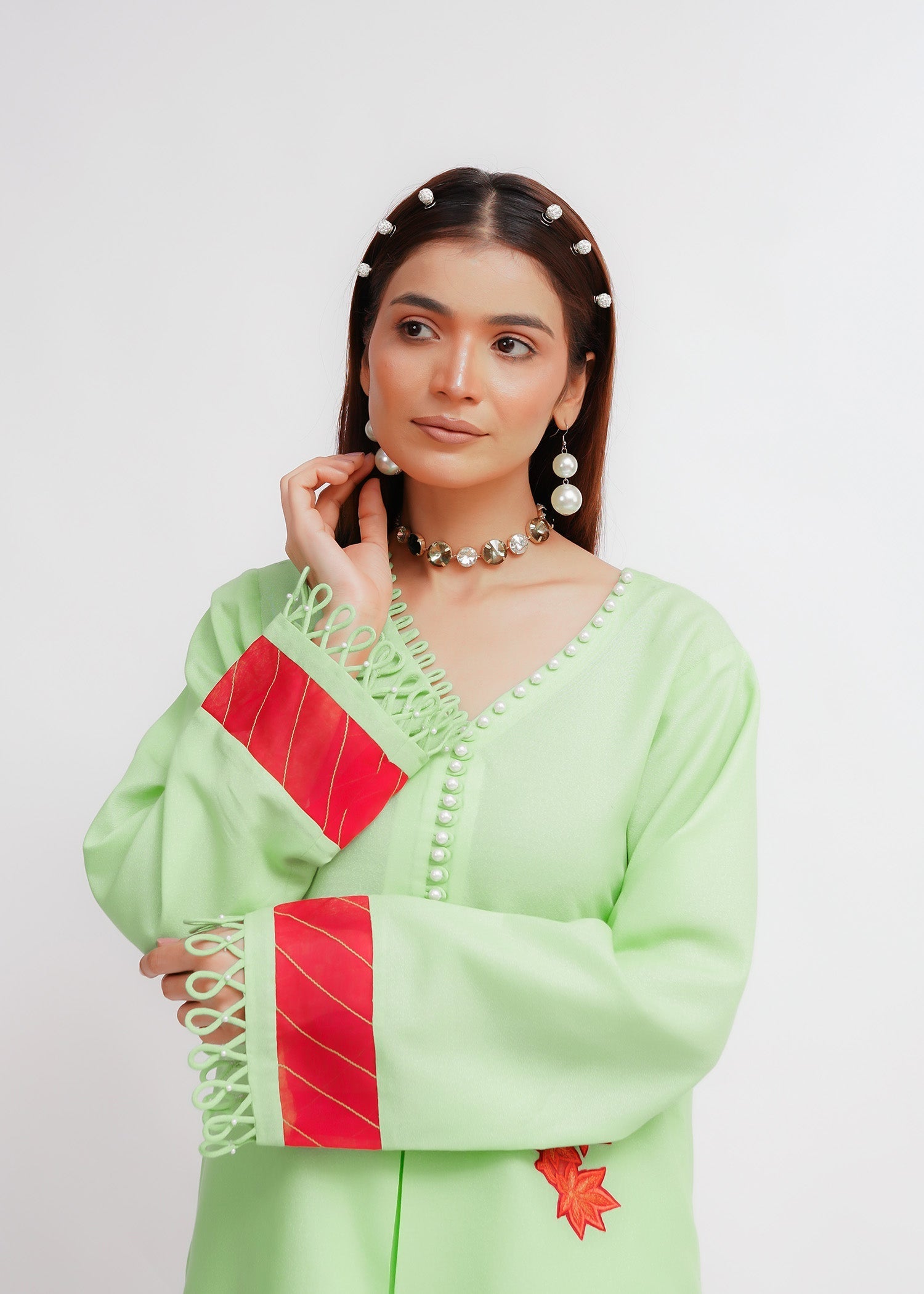 Fozia Khalid Hevin Women 2pcs