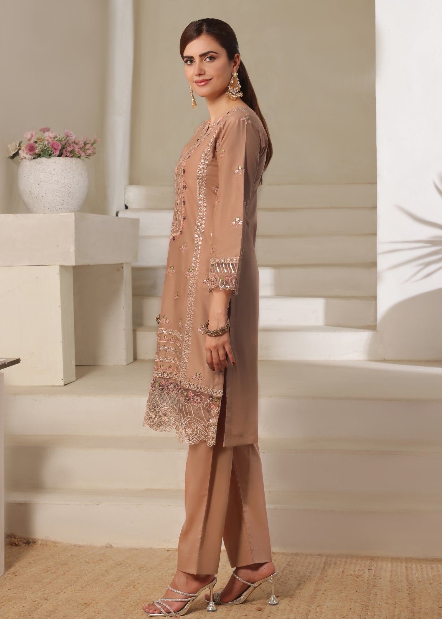 Ayra Pret Mushq Light Taupe Women 2pcs