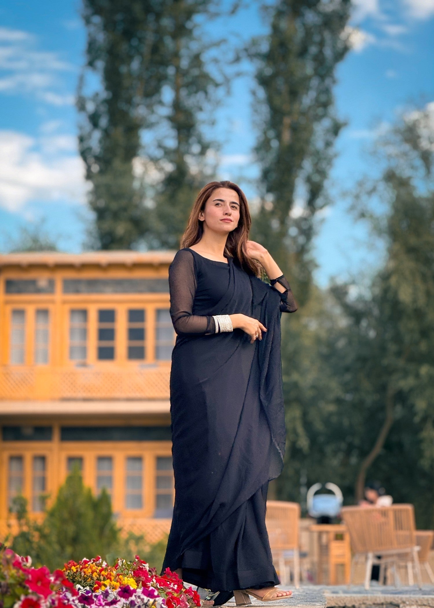 Tonics Clothing Hania|Black Women 3pcs