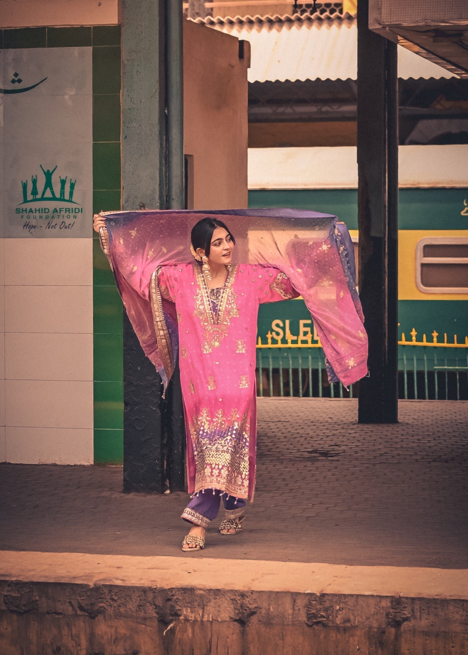 Suits By Sadia Desi glam Women 3pcs