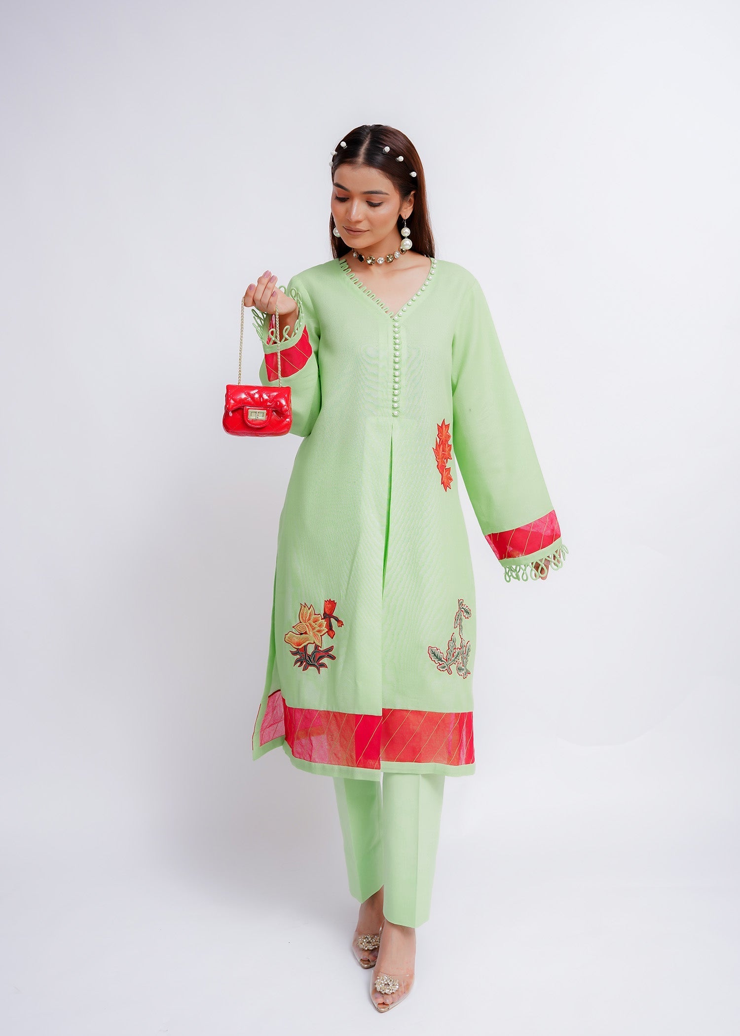 Fozia Khalid Hevin Women 2pcs