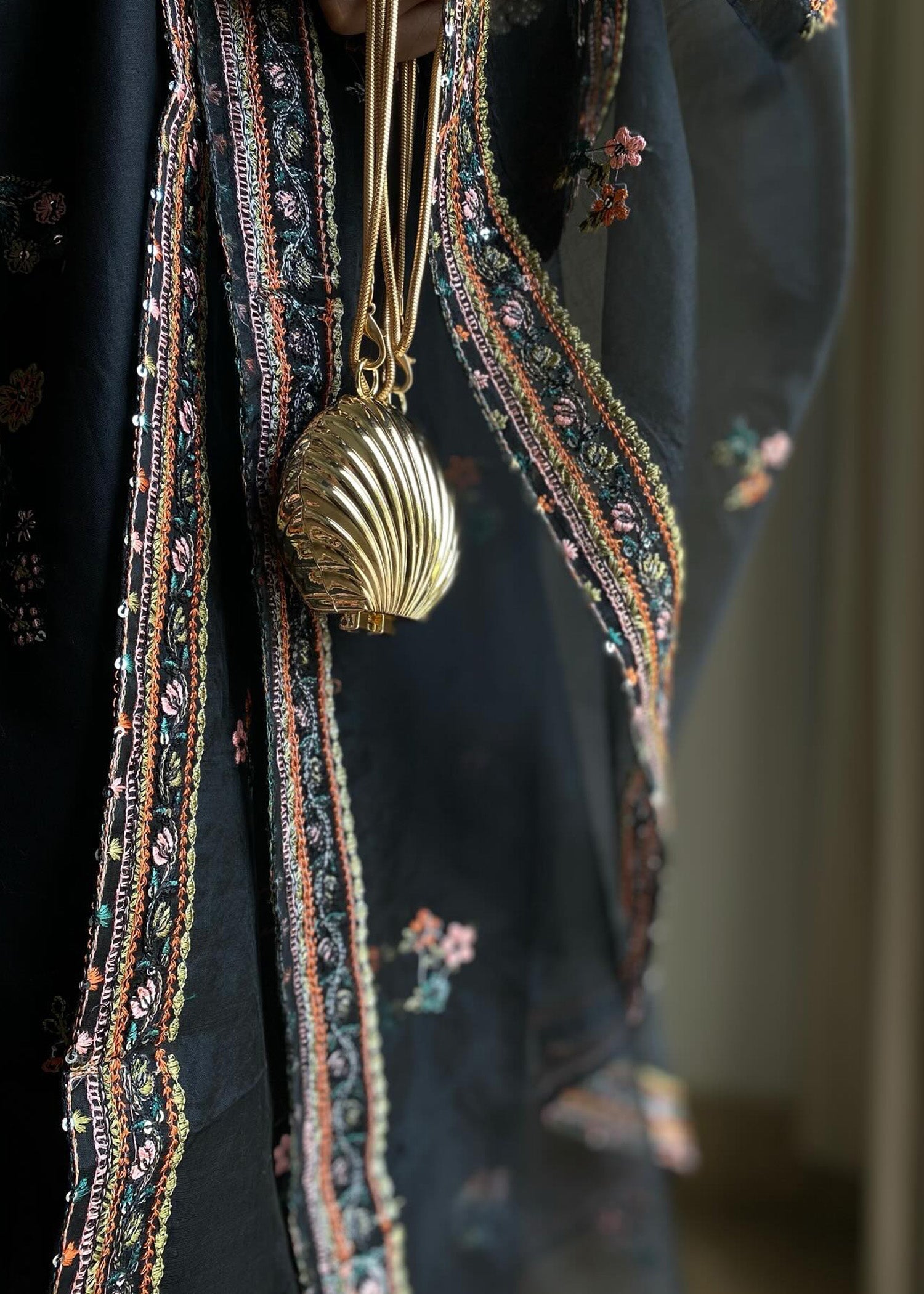 Stylish Collection HAREEM EMBROIDERED Women 3pcs