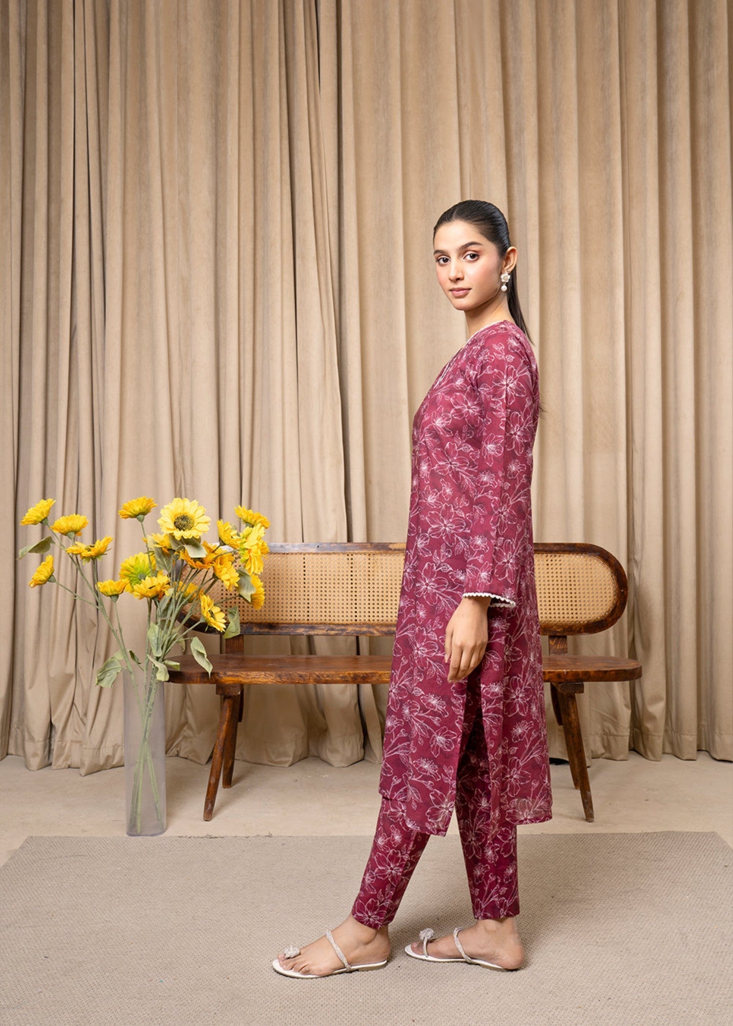 Afsarah MAROONISH Women 2pcs