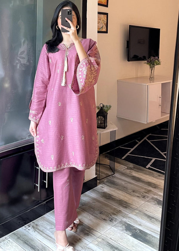 Tehzeeb Libas ZUNAIRA GAJRI Women 2pcs