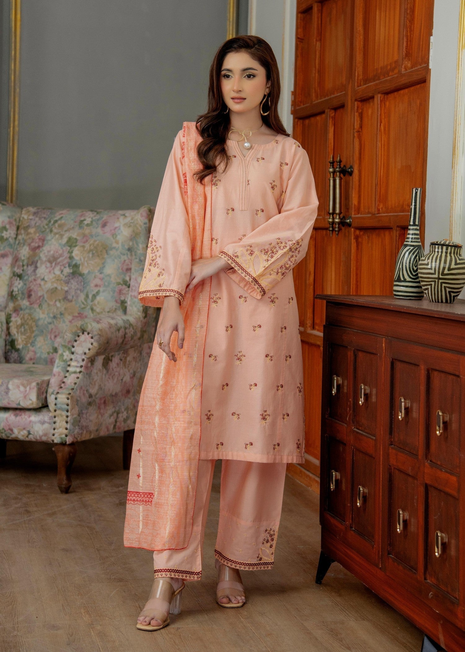 She Edge SE SUM25 000017 PEACH Women 3pcs