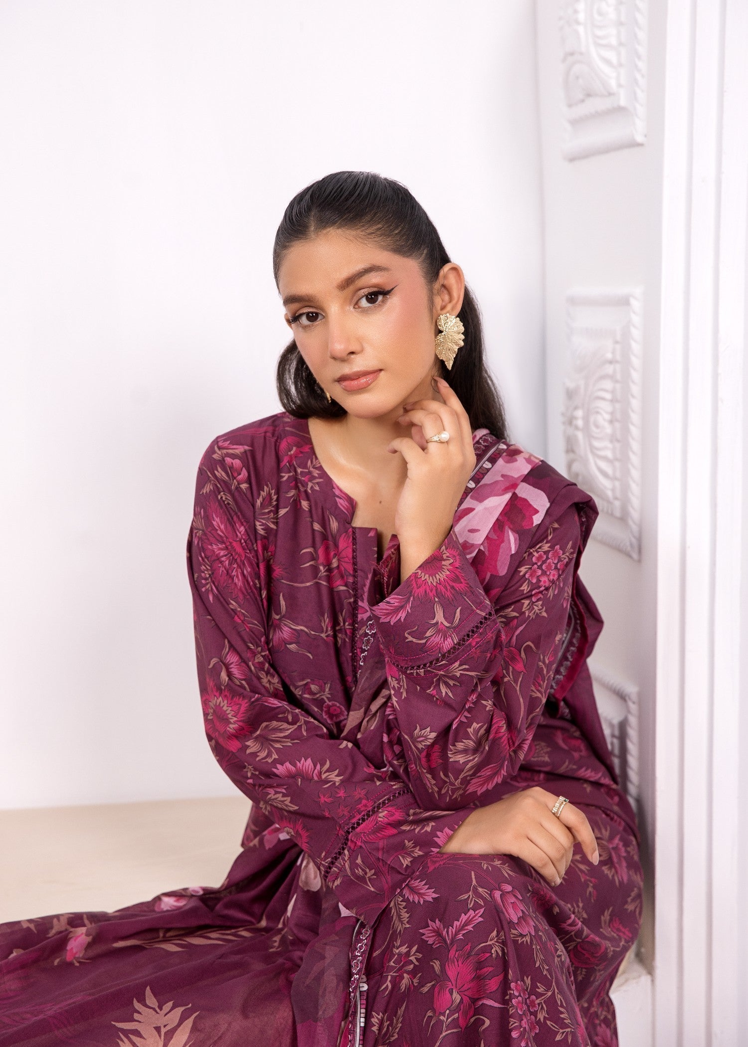 Bin Tayyab (BT006370 MGT 07) Women 3pcs