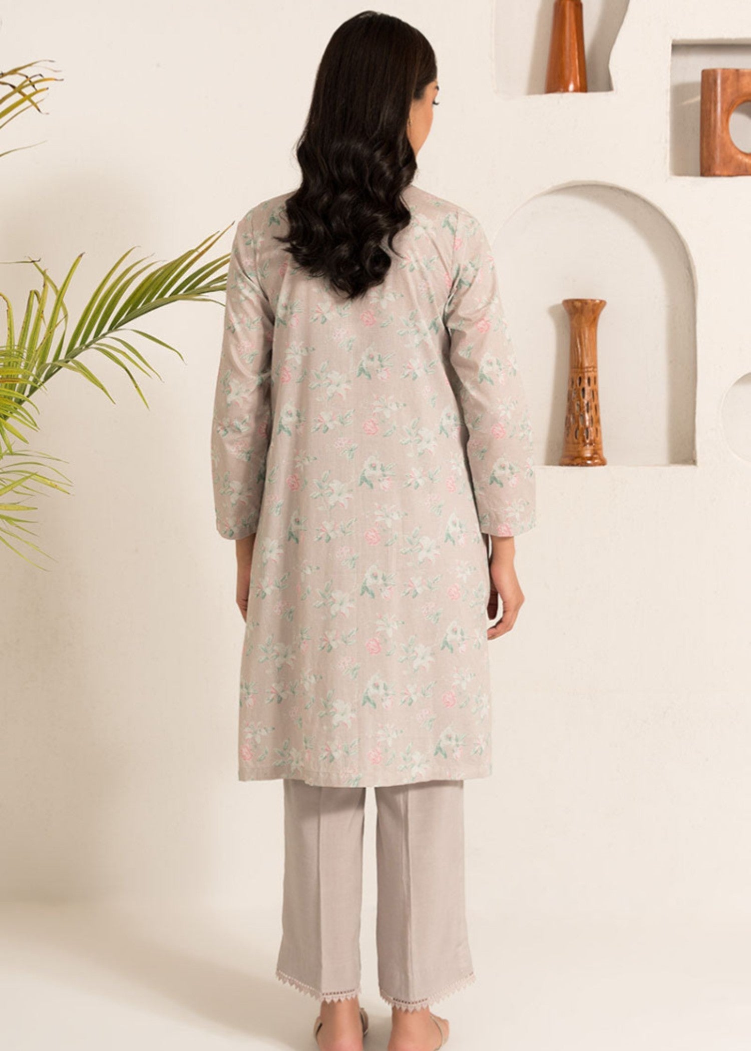 Cross Stitch FLORAL ASH 0125RTWPRTLWN0108 Women 2pcs