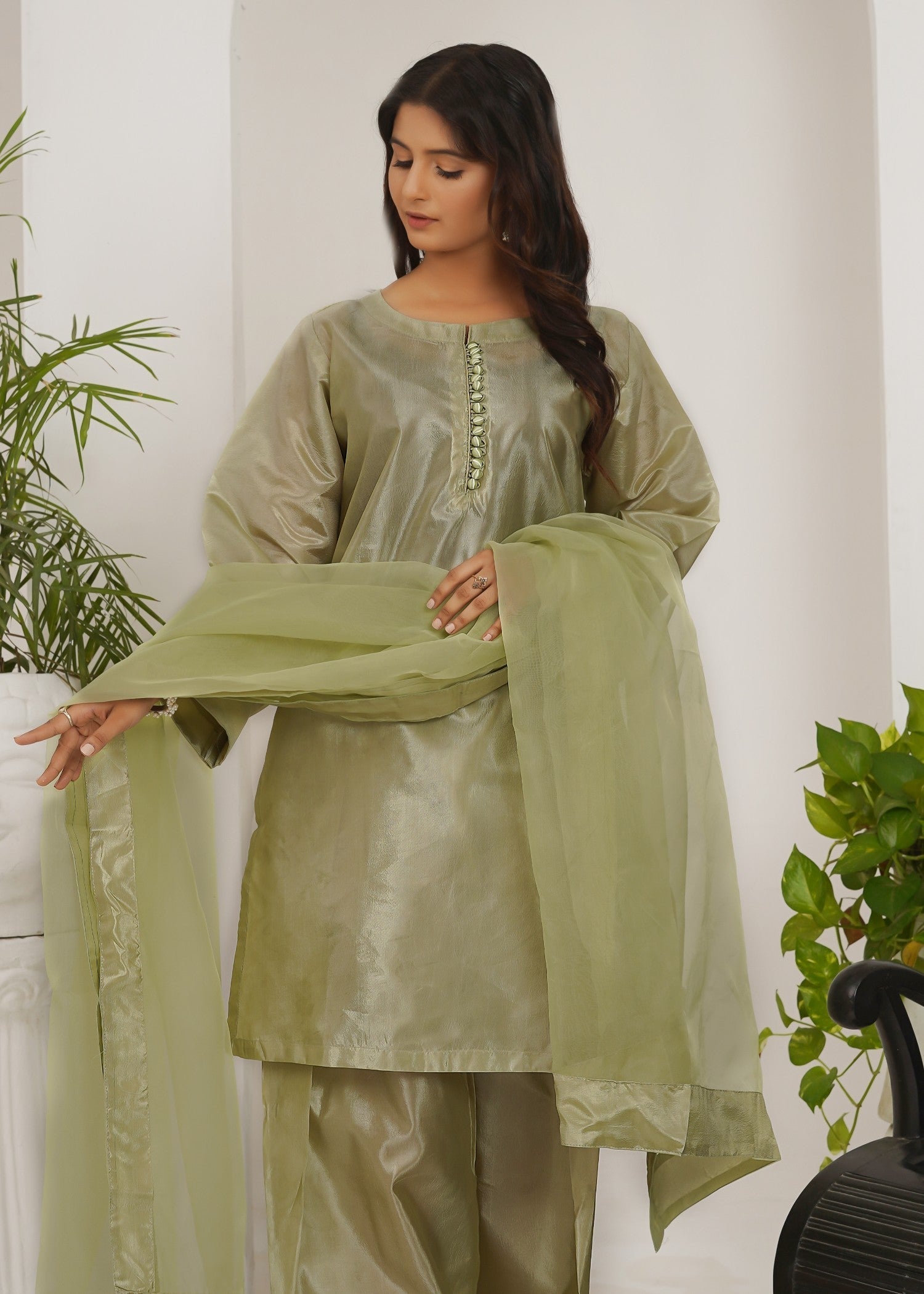 Waniya Awais WAF D3 (Farshi Shalwar) Women 3pcs