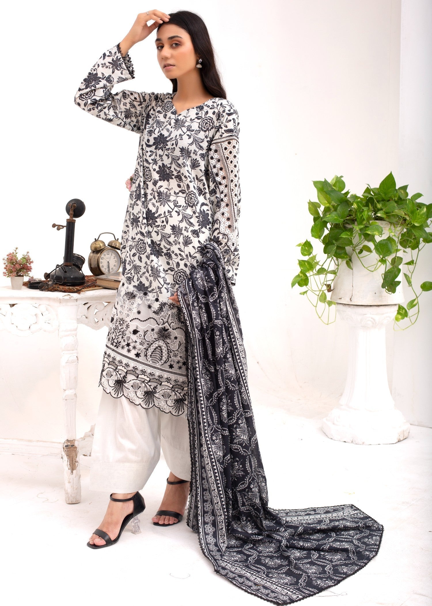 Sundar Stitch MARON LACE | SS 1012 Women 3pcs
