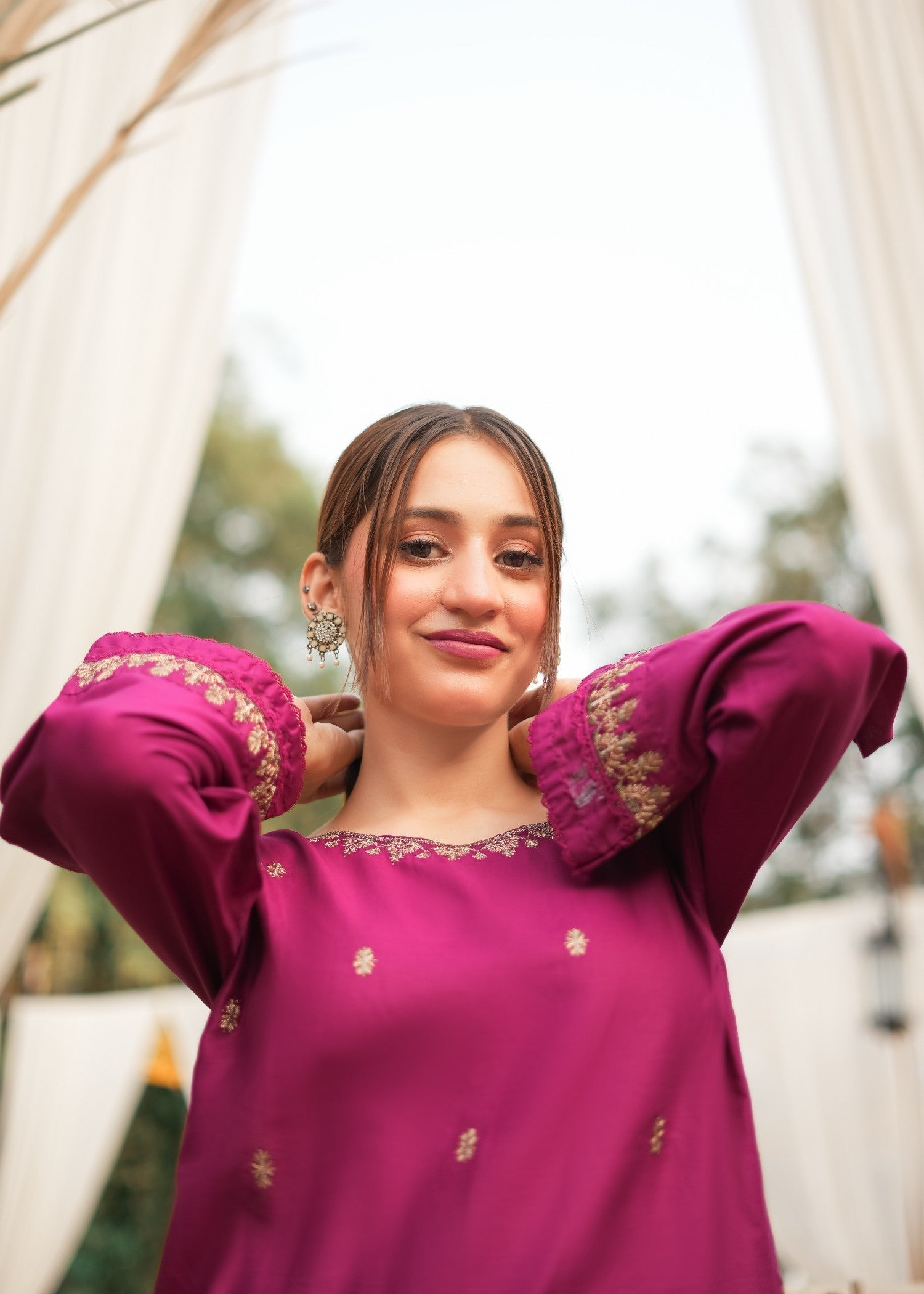 Chaudhary Arts Sapna Embroidered Women 2pcs