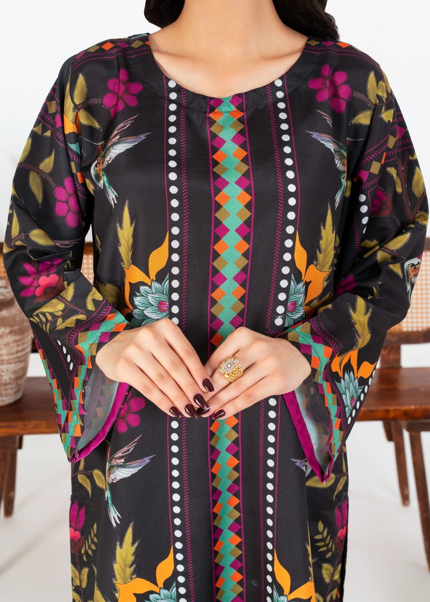 Stylish Collection KEYSERIA BLACK Women 2pcs