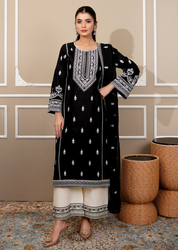 Tehzeeb Libas SHAHJAHAN EMBROIDERED Women 3pcs