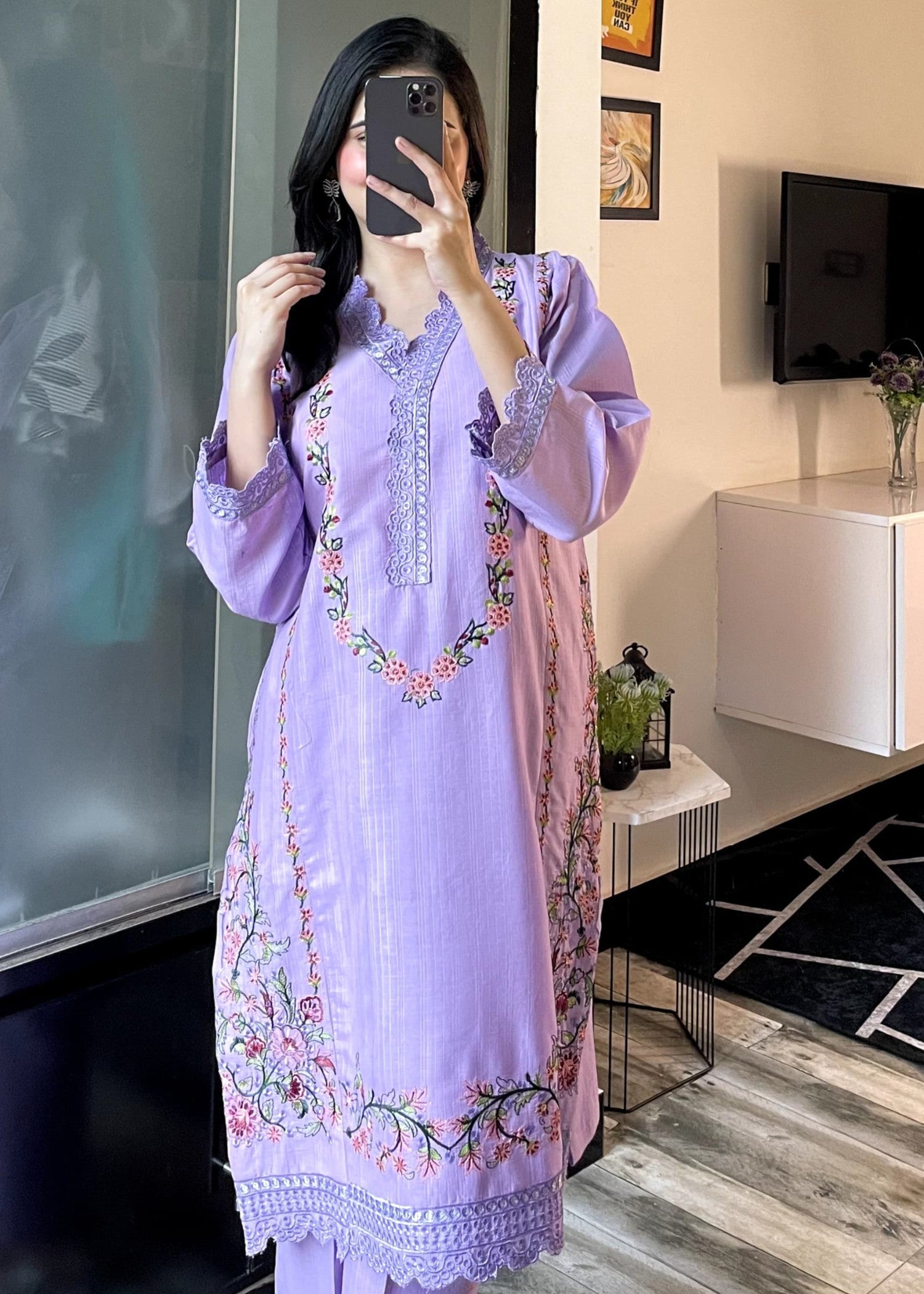 Tehzeeb Libas GULNAZ COLIC EMBROIDERED Women 2pcs