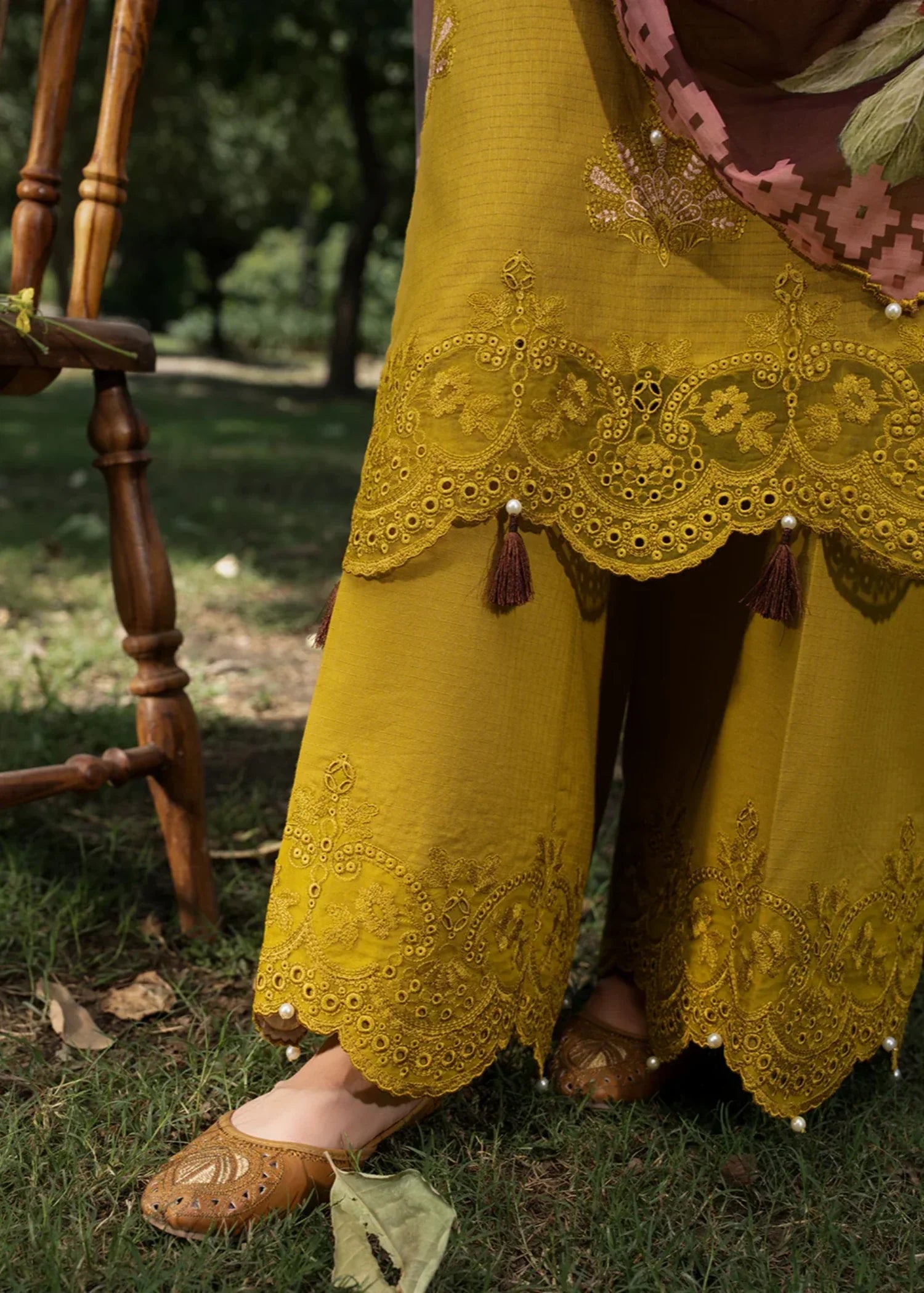 Hemstitch Matcha Women 3pcs