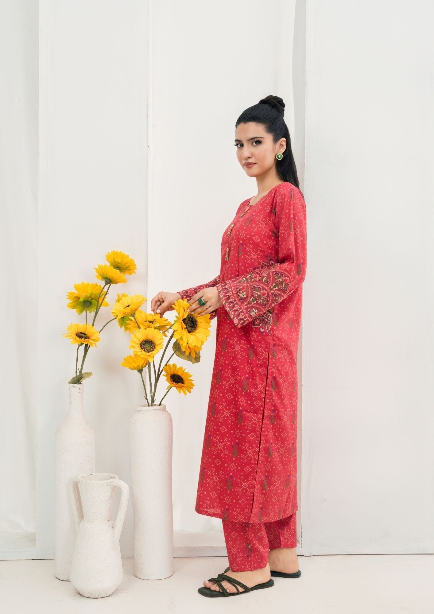 Alfatah Pret Printed Lawn with Embroidery GULZAAR S25 0004 Women 2pcs