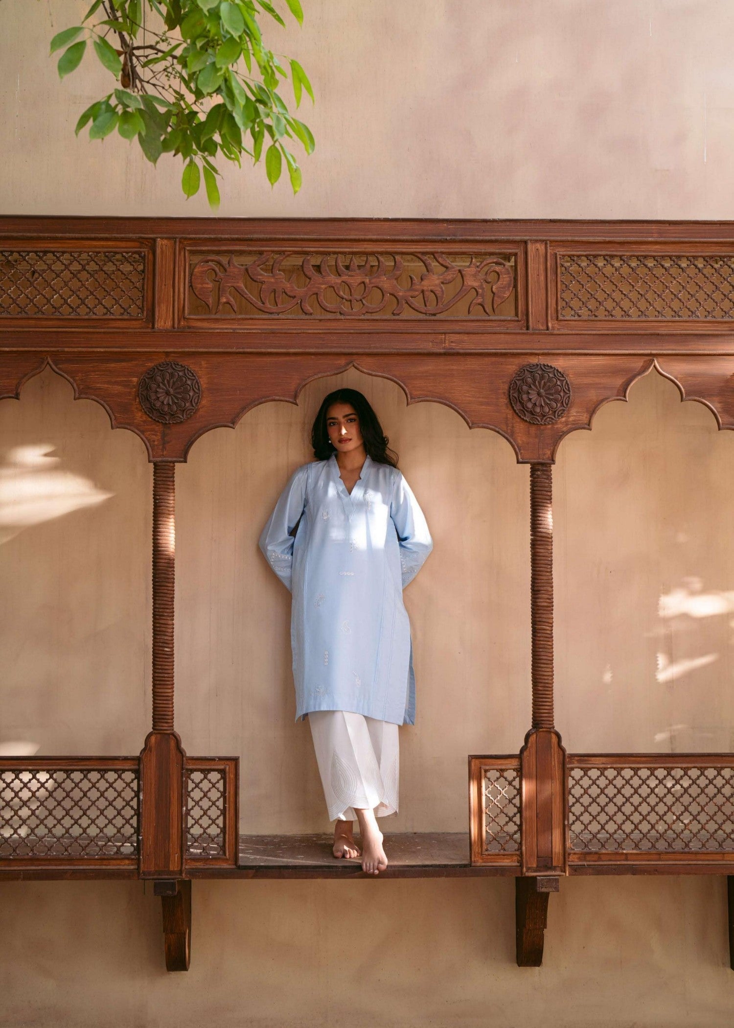 Musaif Tabeer Stitched () Women 2pcs