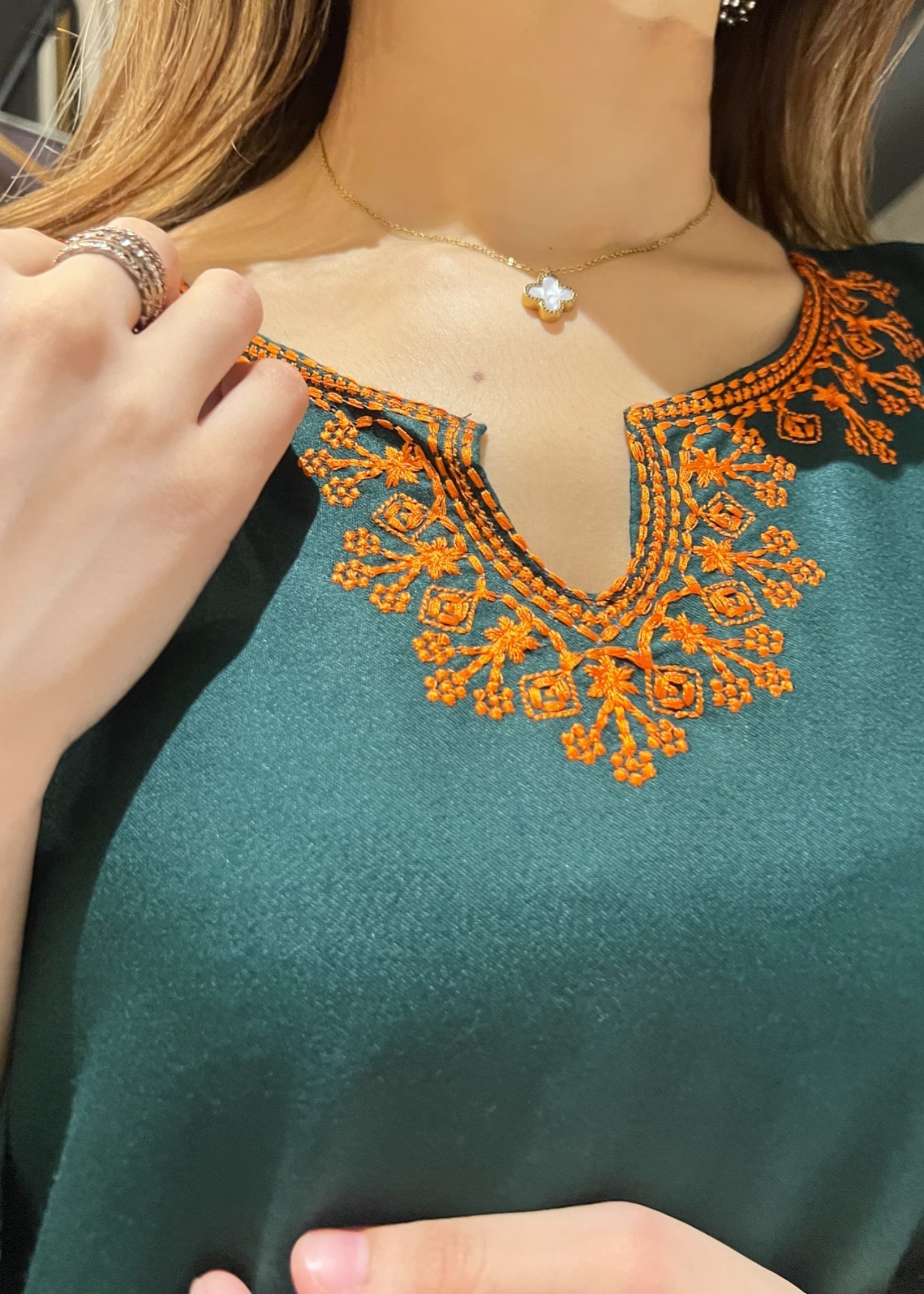 Tehzeeb Libas AFREEN EMBROIDERED STITCHED Women 2pcs