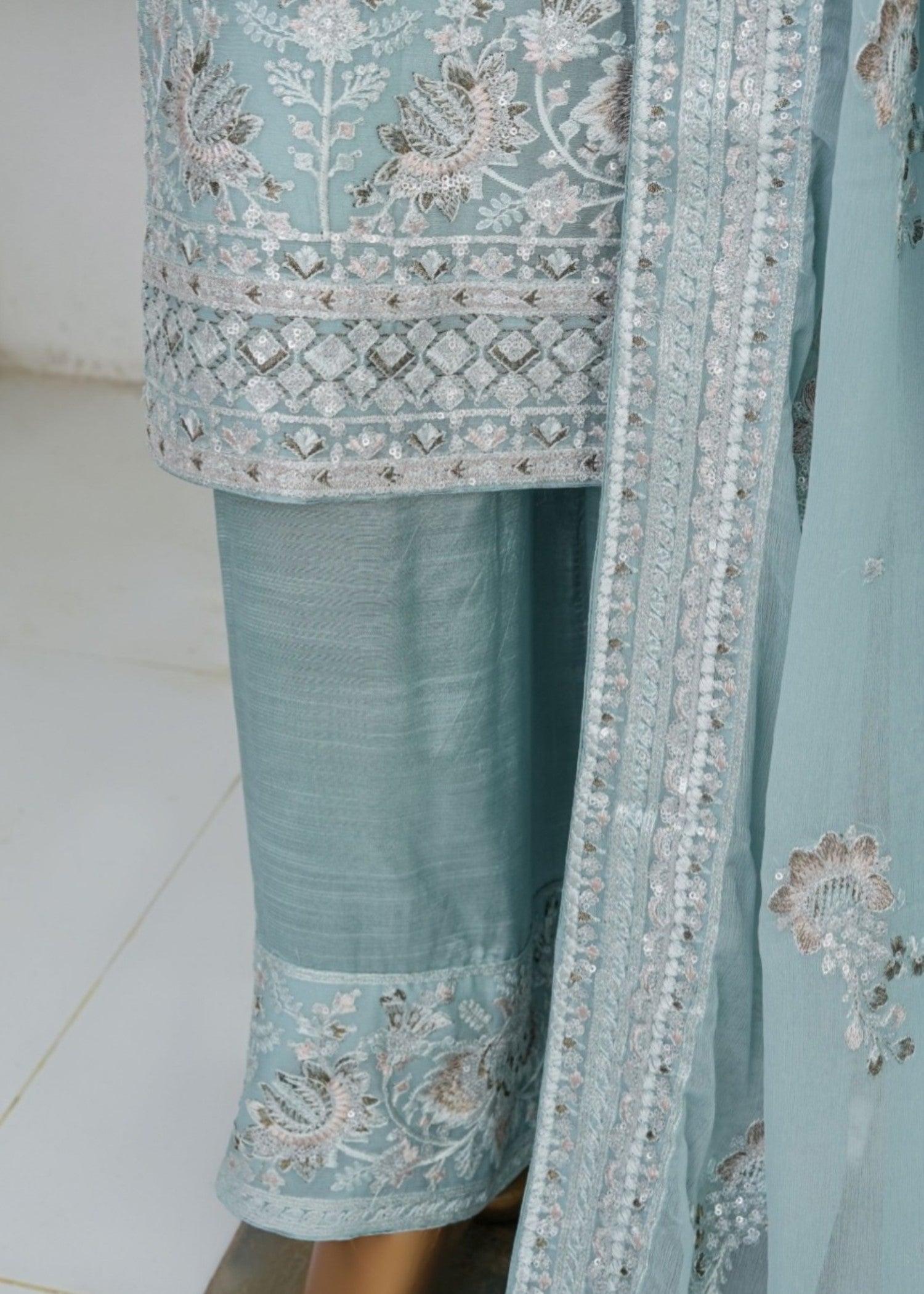 Ahmed Creations MAHROSH DUCK EGG Women 3pcs