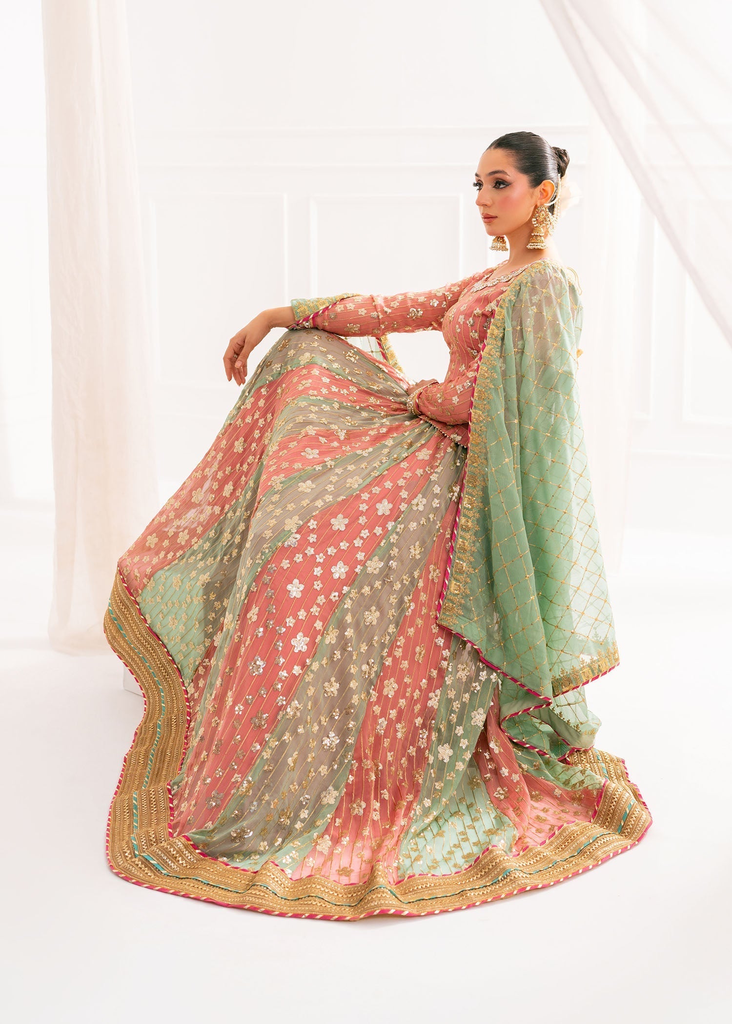 Ayesha Closet SAHIBA PINK Women 3pcs