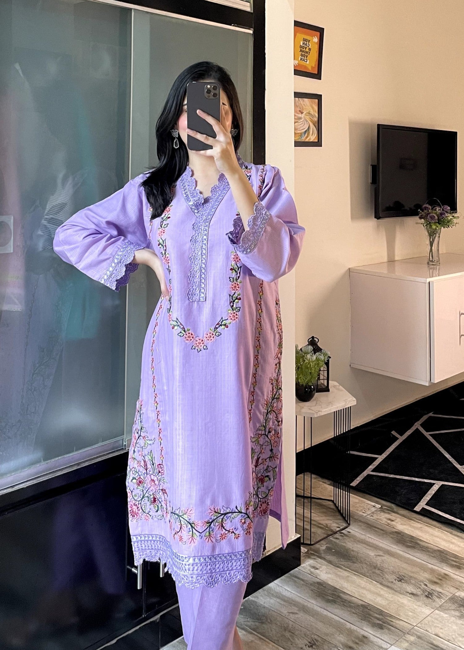 Tehzeeb Libas GULNAZ COLIC EMBROIDERED Women 2pcs