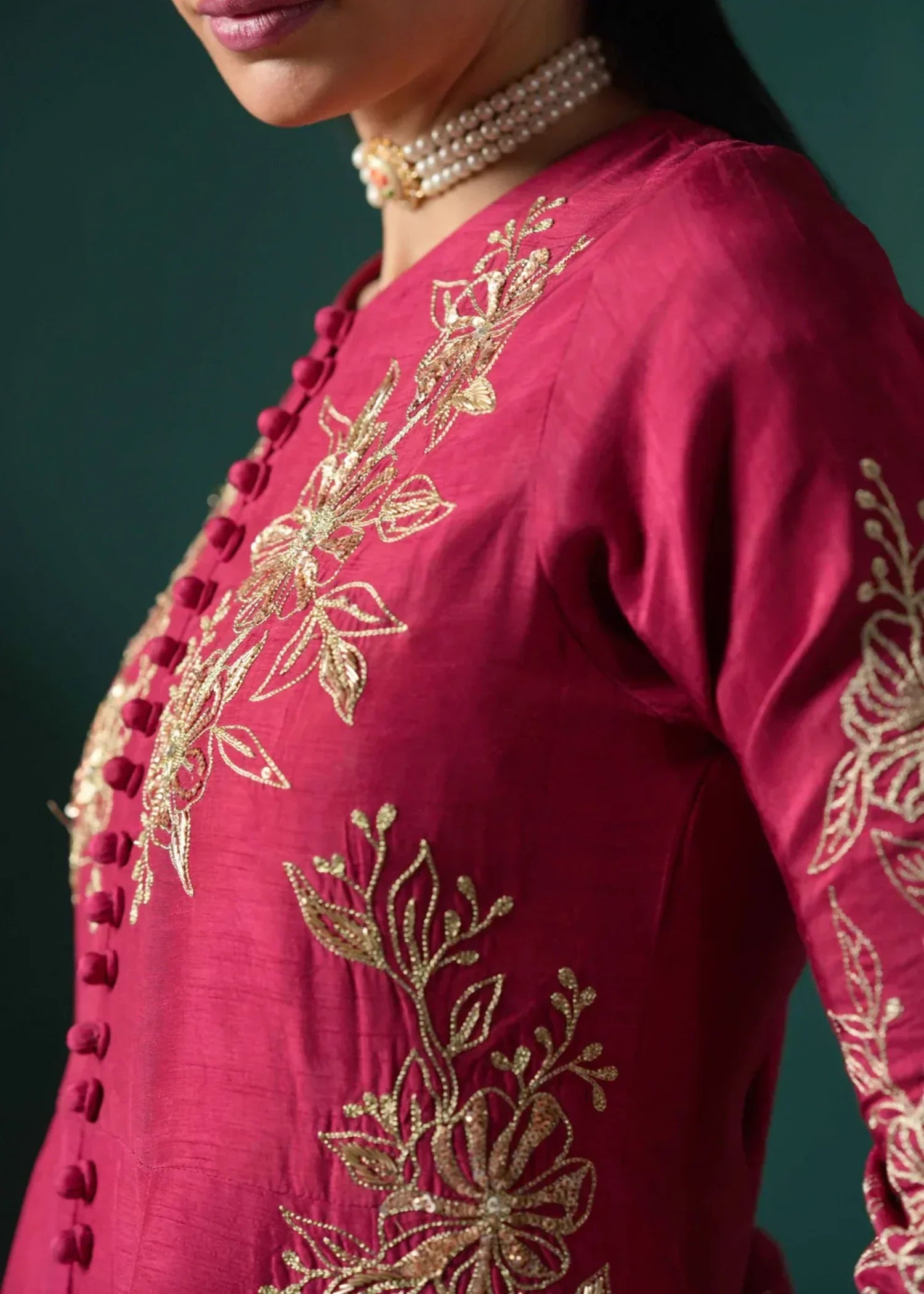 Jahaan Claret Women 3pcs