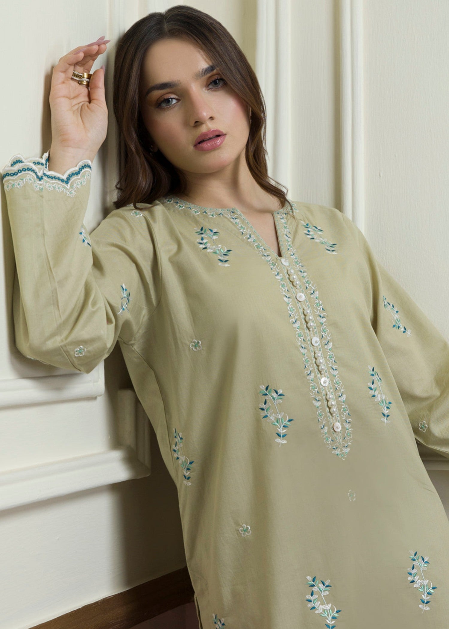 Zellbury WPS2522599 Beige Women 2pcs