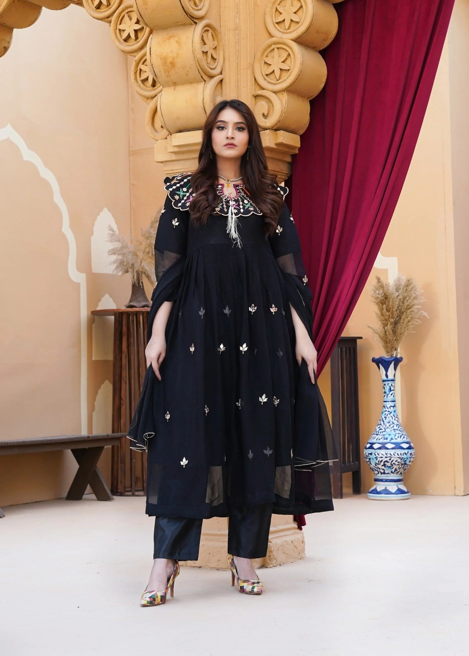 Saifron MIRROR BLACK Women 3pcs