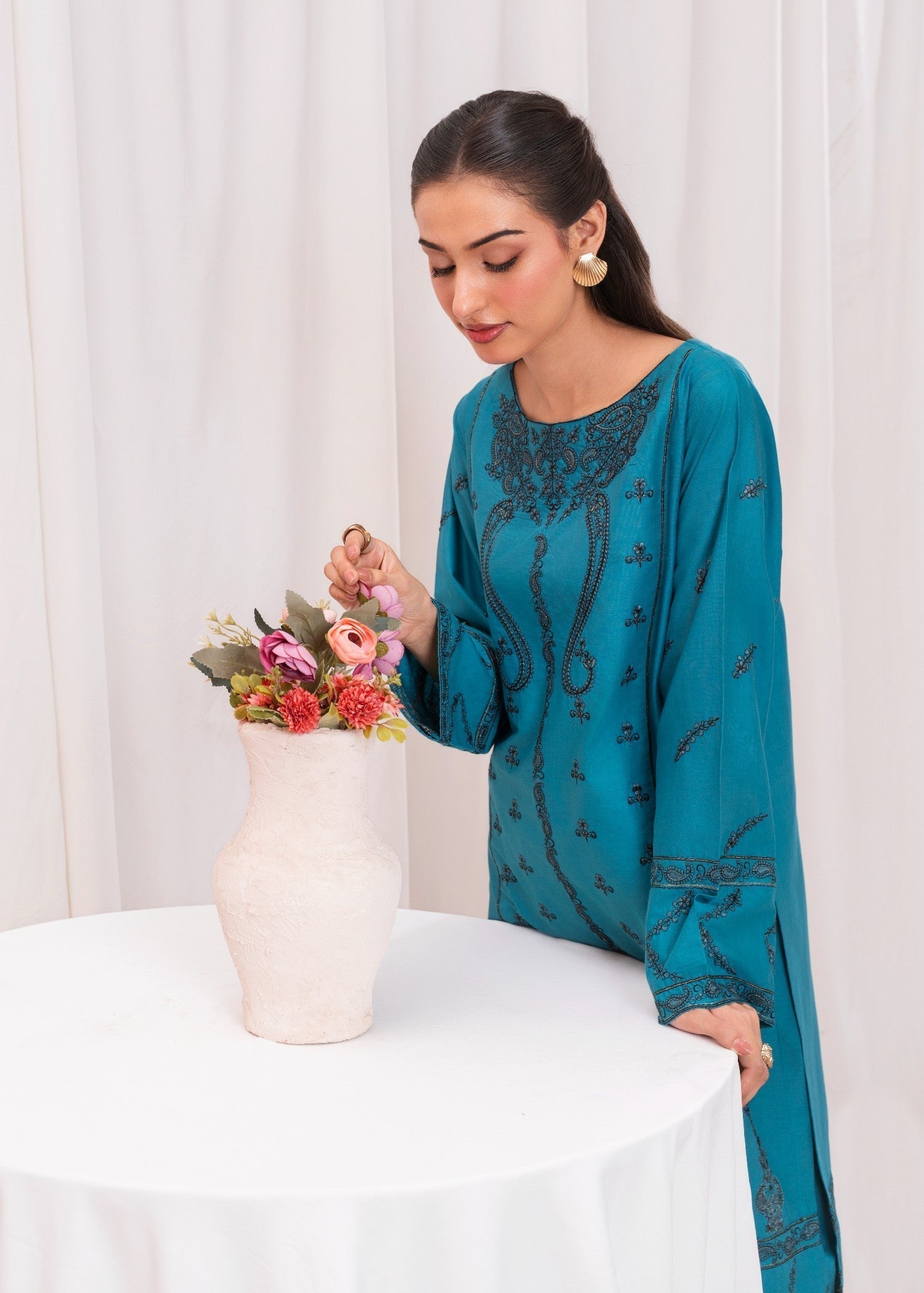 Gulle Eida Teal Oasis Women 2pcs