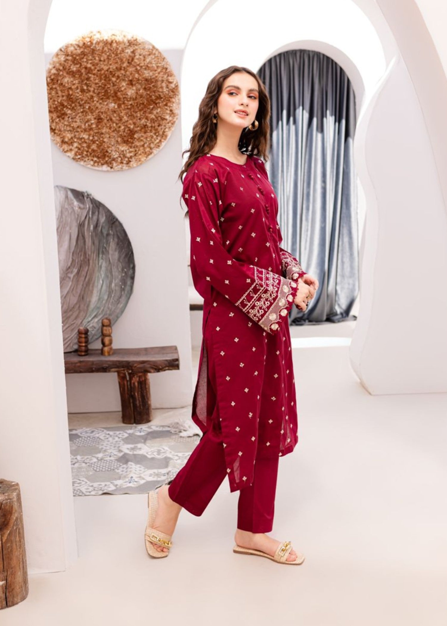 Saifron EMBROID Women 2pcs