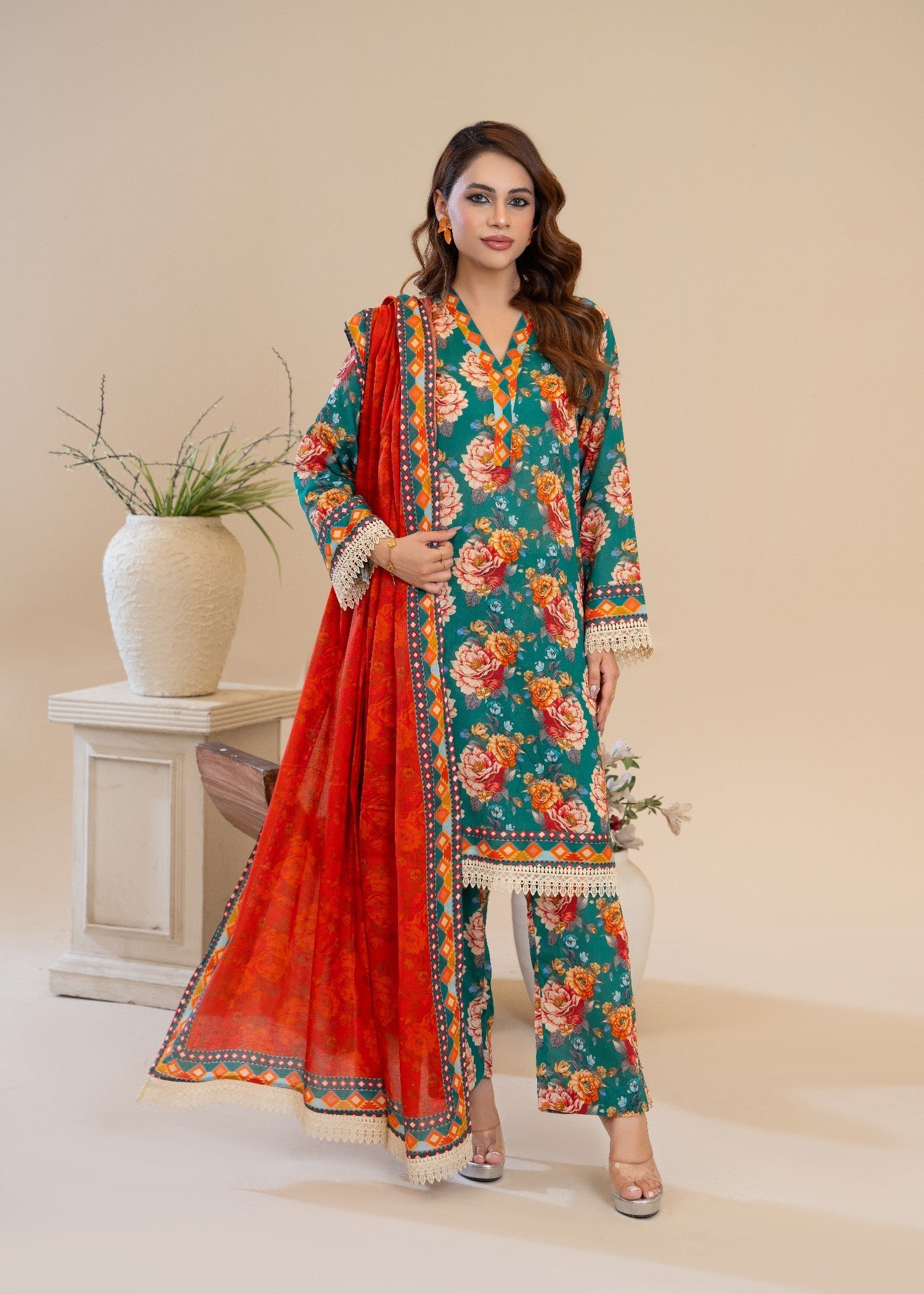 Zeenat & Zoha MEHR Women 3pcs