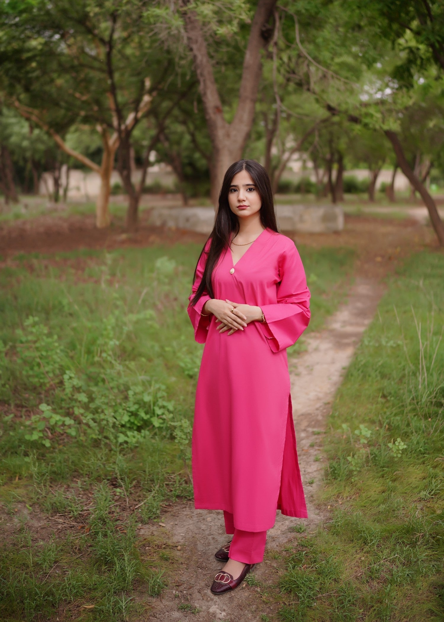 Namal Zara Ltd Pink Co Ord Set Cotton Women 2pcs