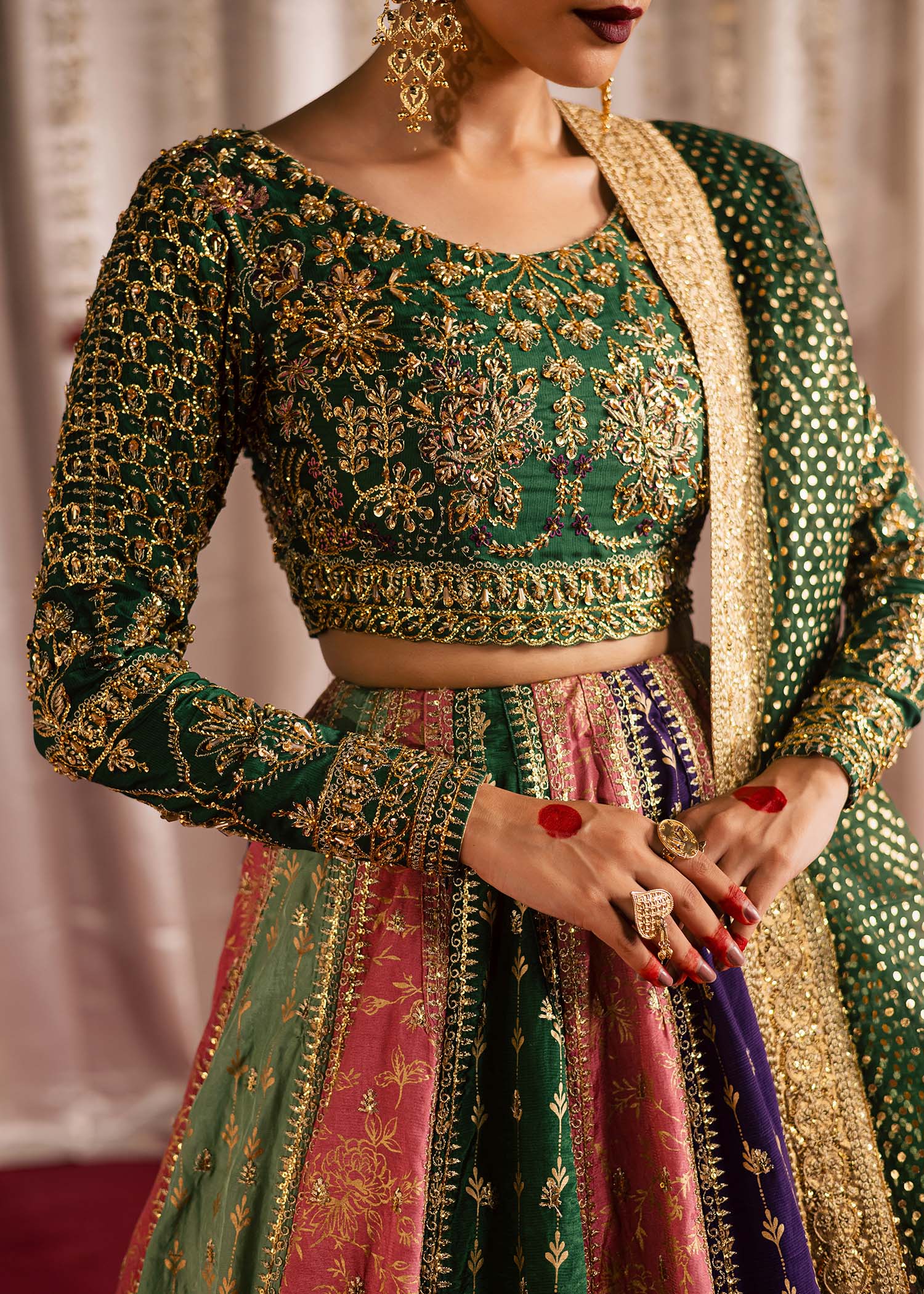 Maria Osama Rangrez Women 3pcs