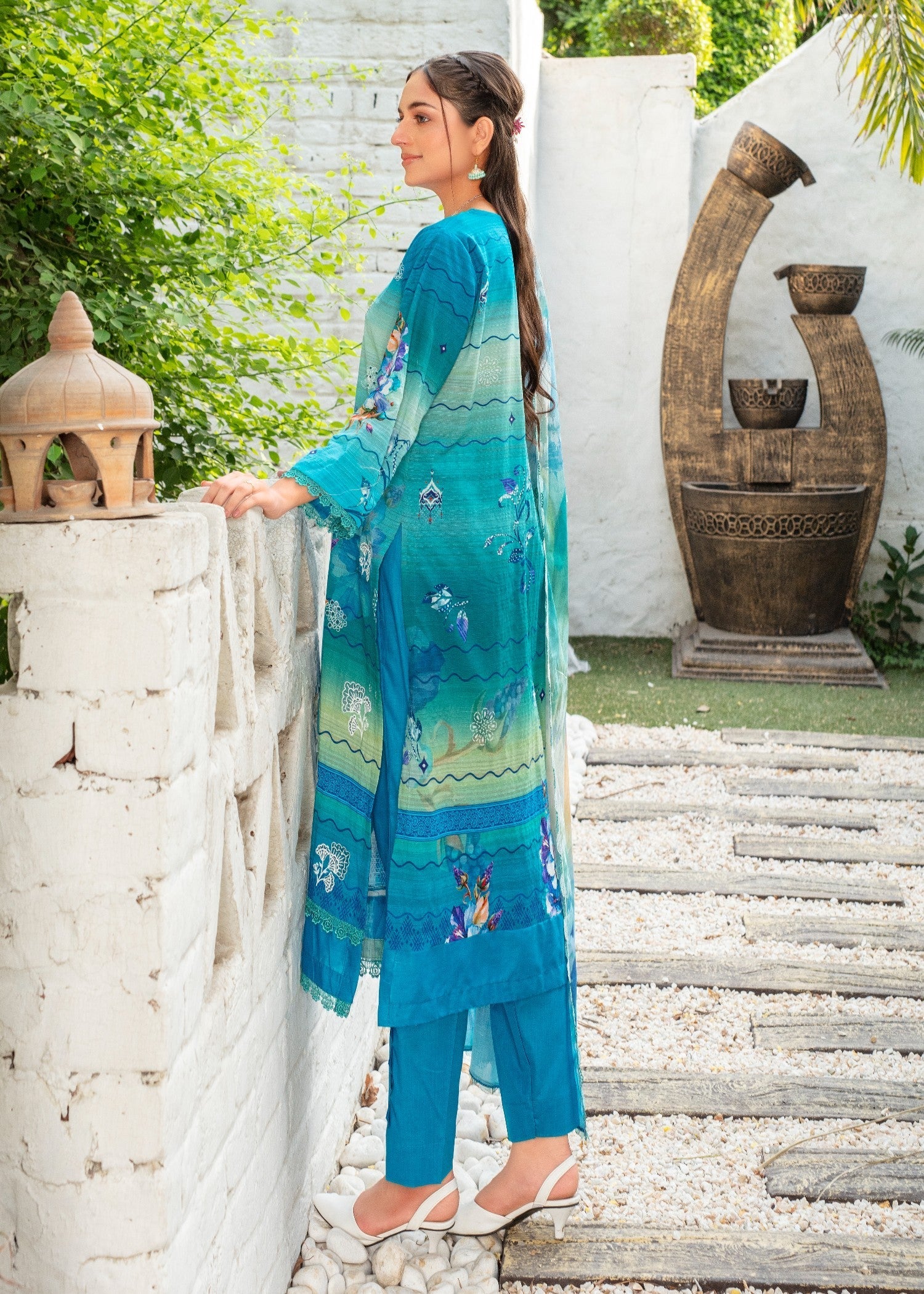 Ayeza Collection Multi Kurta Set 08 Women 3pcs