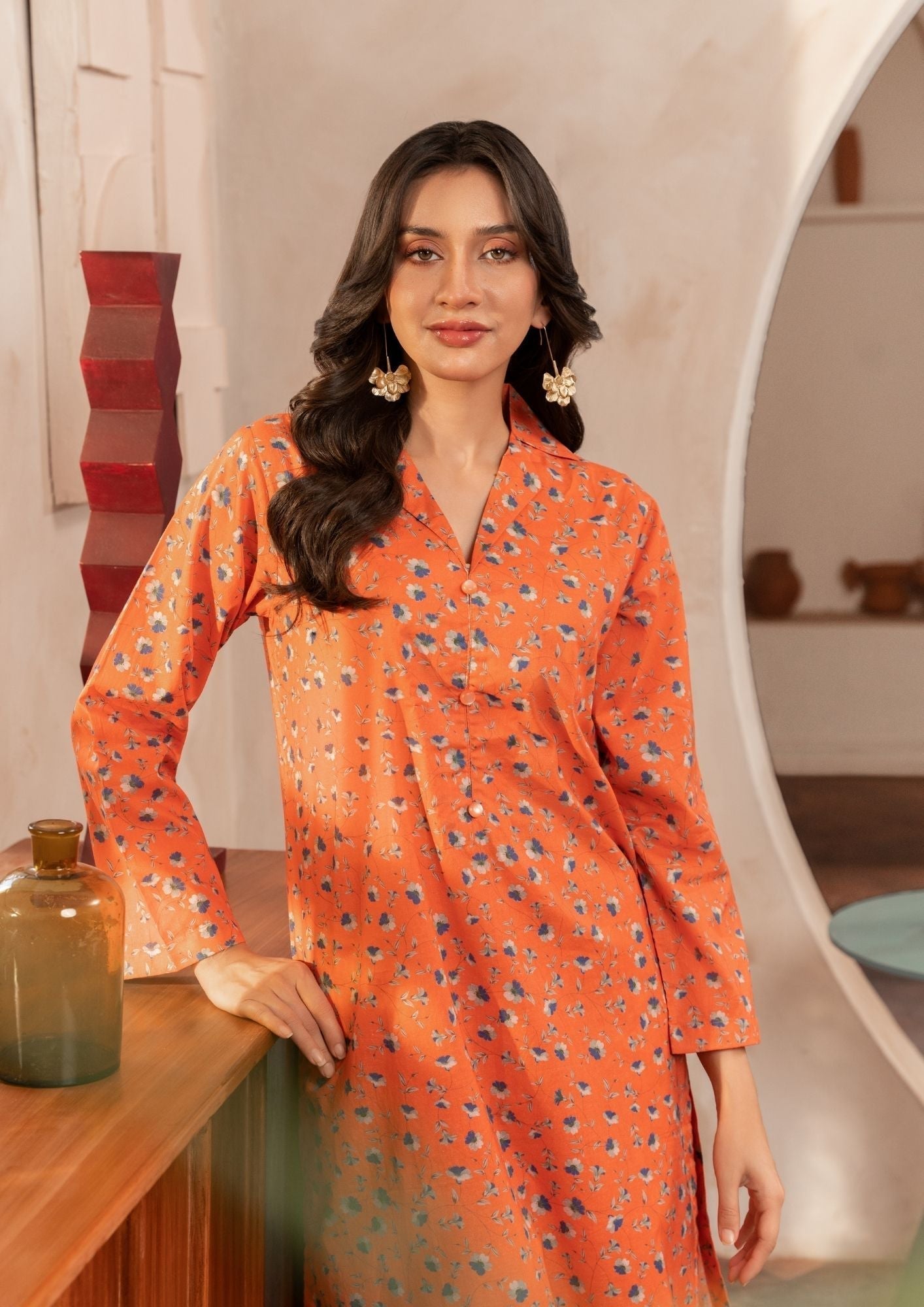 Yolo Pret Digital Print Lawn GULMEENA G25 0013 Women 2pcs