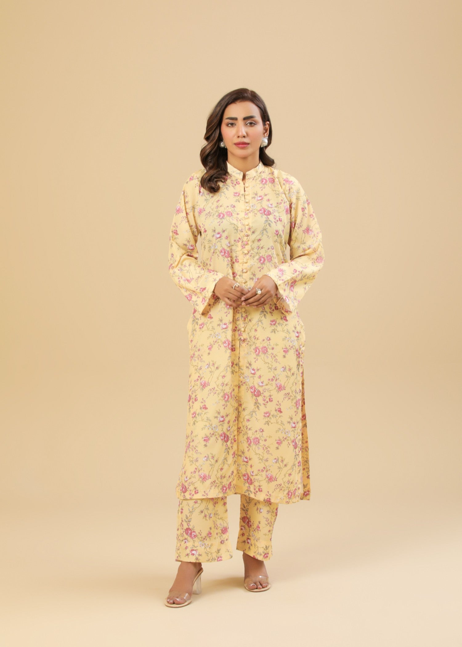 Zenyre Lemon Blossom Printed Set Women 2pcs