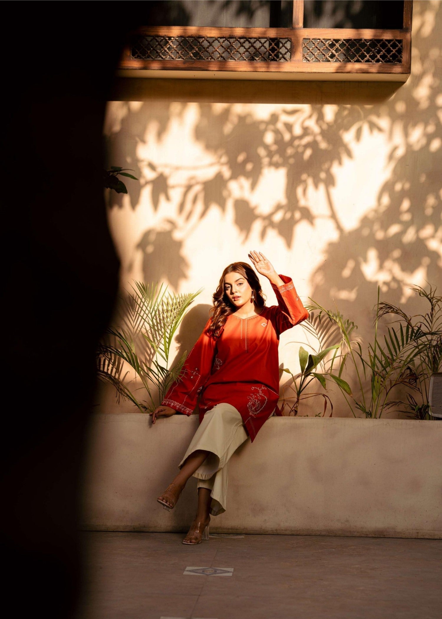 Musaif Zarminaa Stitched () Women 2pcs