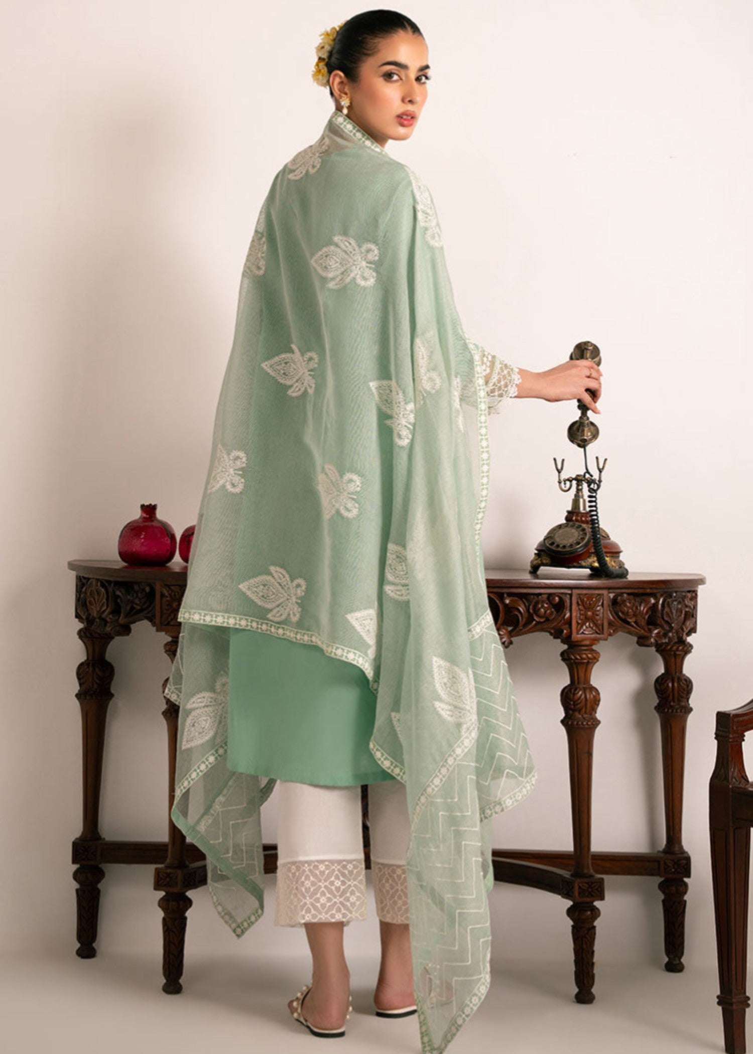 Cross Stitch GREEN GLIMMER 0125RTWEMBCNT0401 Women 2pcs