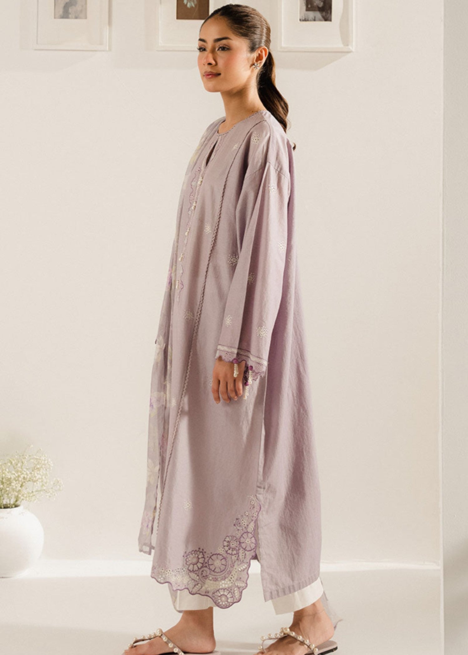 Cross Stitch THISTLE BLOOM 0125RTWEMBLWN0304 Women 2pcs