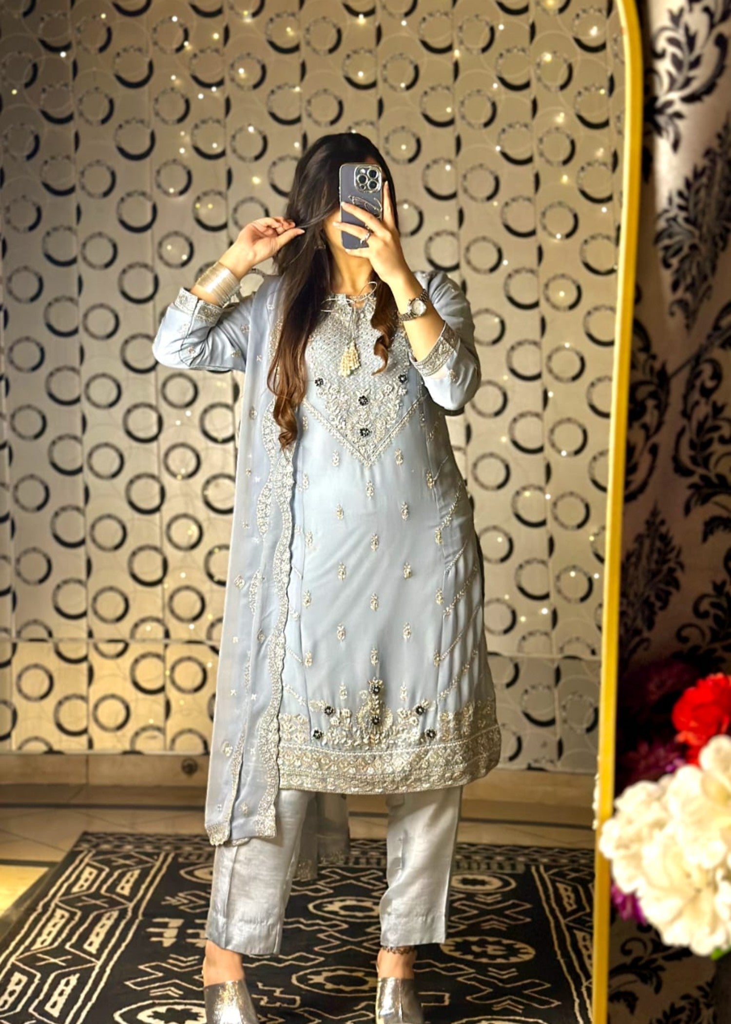 Zohan Ateeq Tasbiha (Grey) Women 3pcs