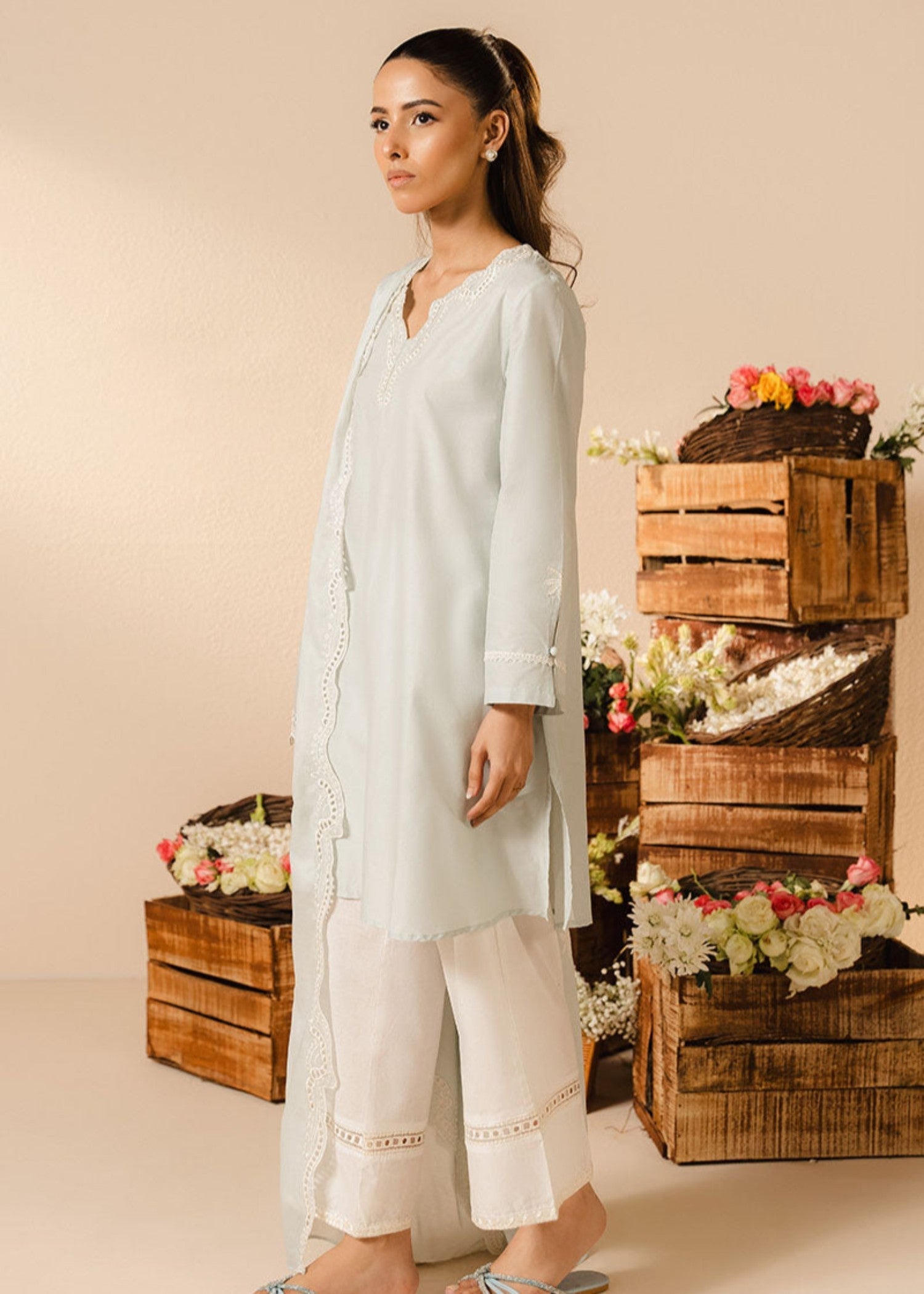 Cross Stitch SKY GRAY 0125RTWPLNBAS0307 Women 2pcs