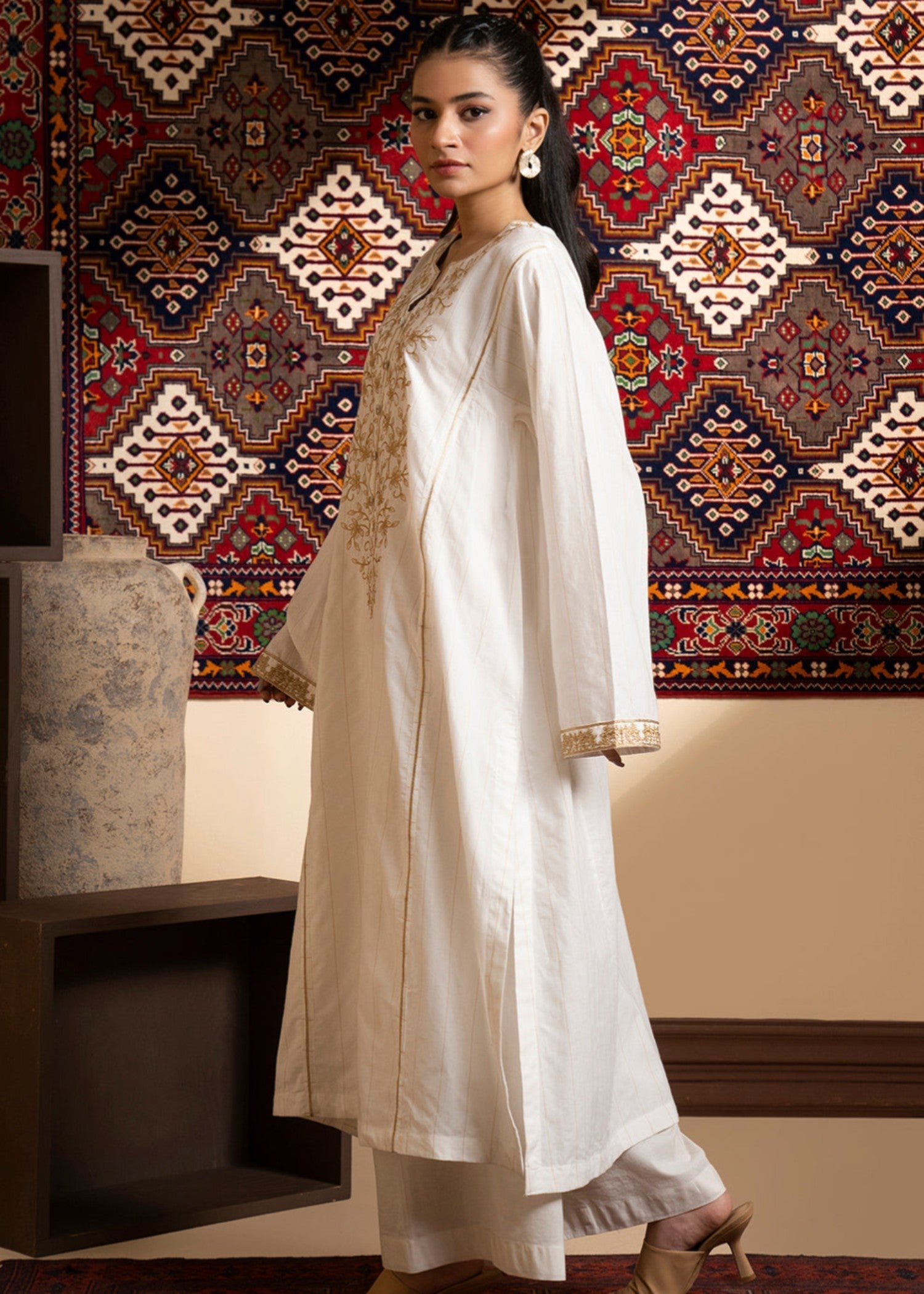 Zellbury WPS2512548 White Women 1pcs