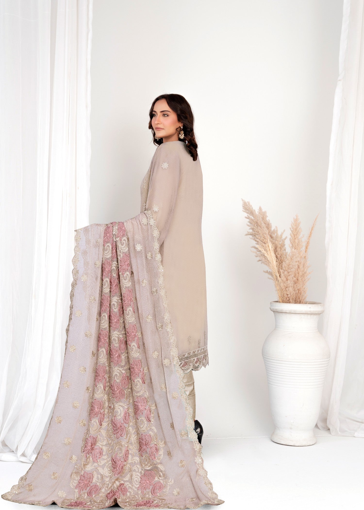 Noori Chiffon Stitched 25305 Women 3pcs