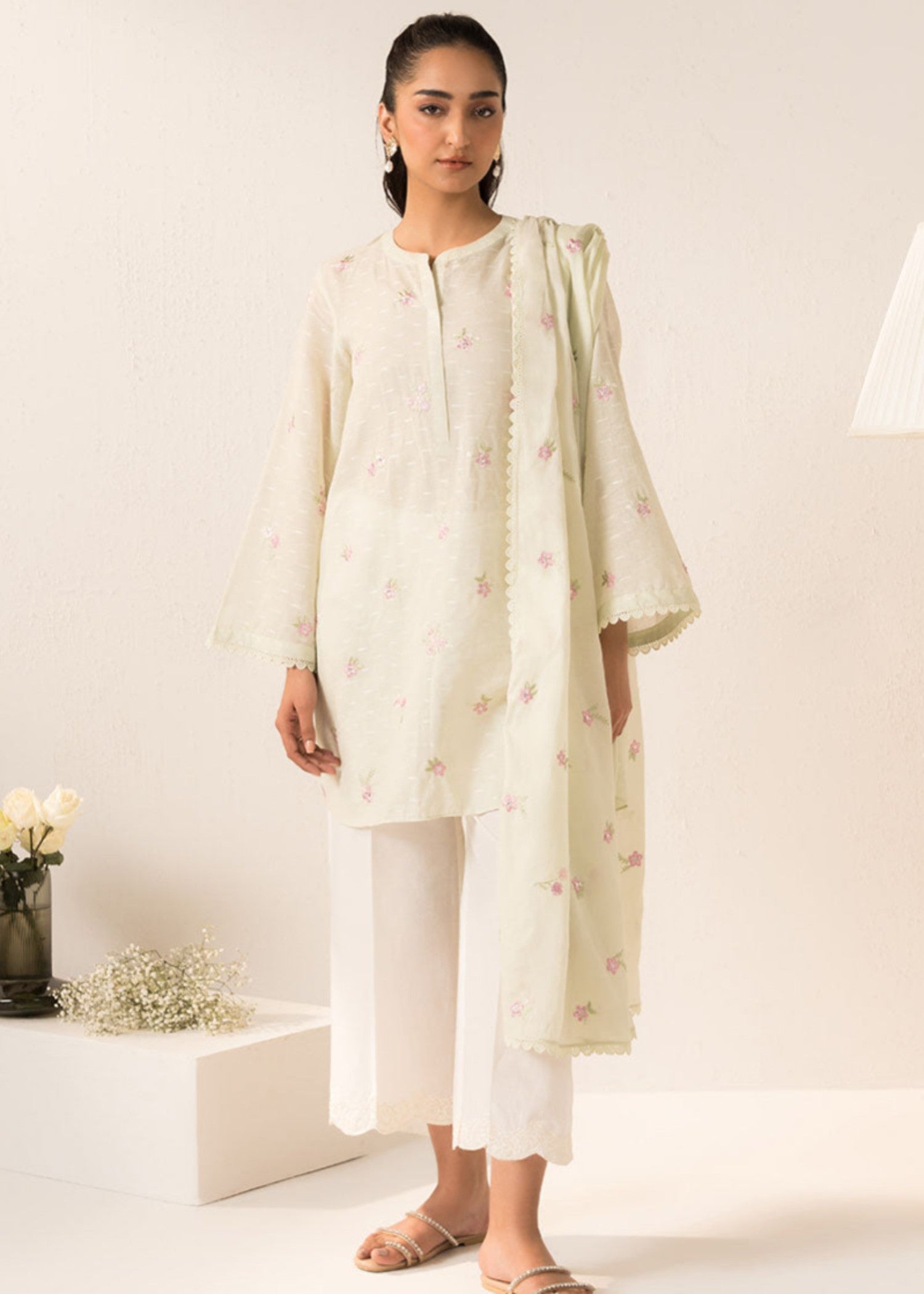 Cross Stitch PSTACHIO PEARL 0125RTWPLNBAS0204 Women 2pcs