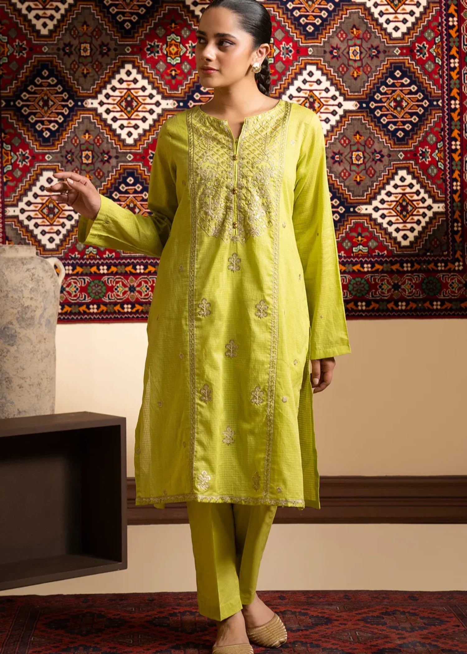 Zellbury WPS2521770 LIME GREEN Women 2pcs