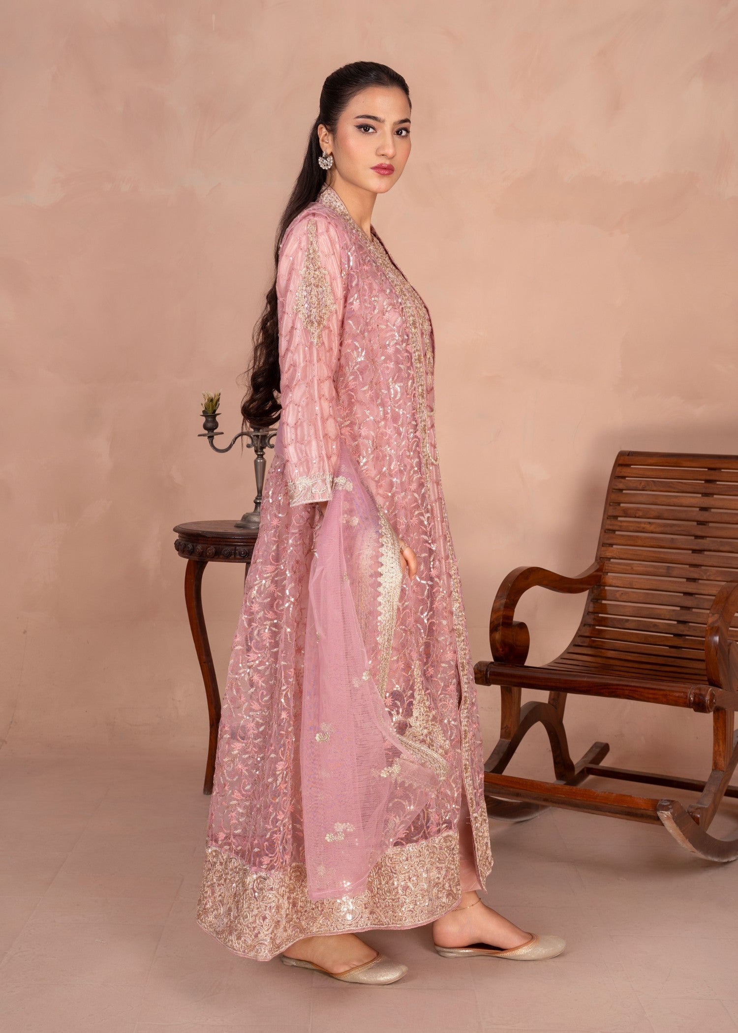 Four Season Boutique MALA GOWN PINK Women 4pcs