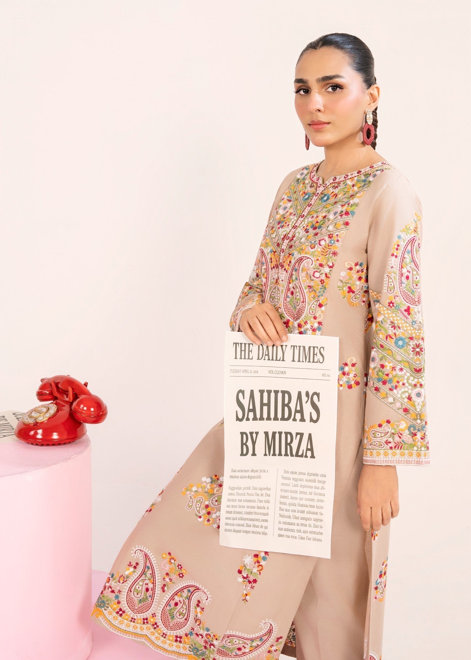 Sahibas By Mirza Nureh Skin Women 2pcs