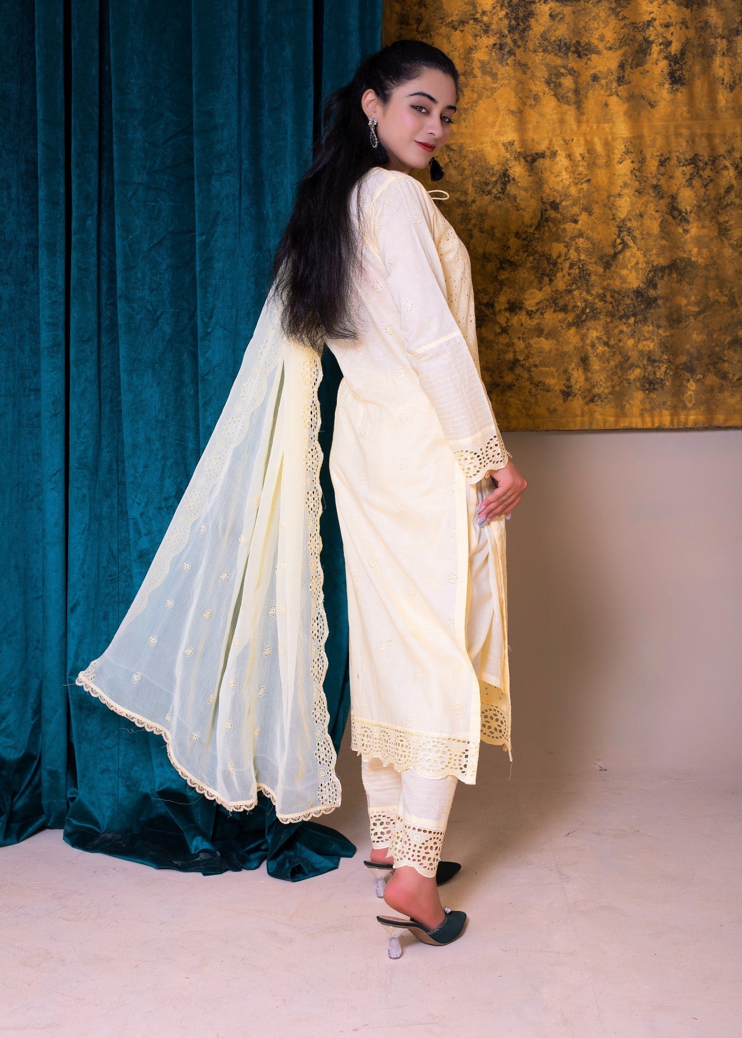 Sundar Stitch LEMON LUSH | SS 1004 Women 3pcs